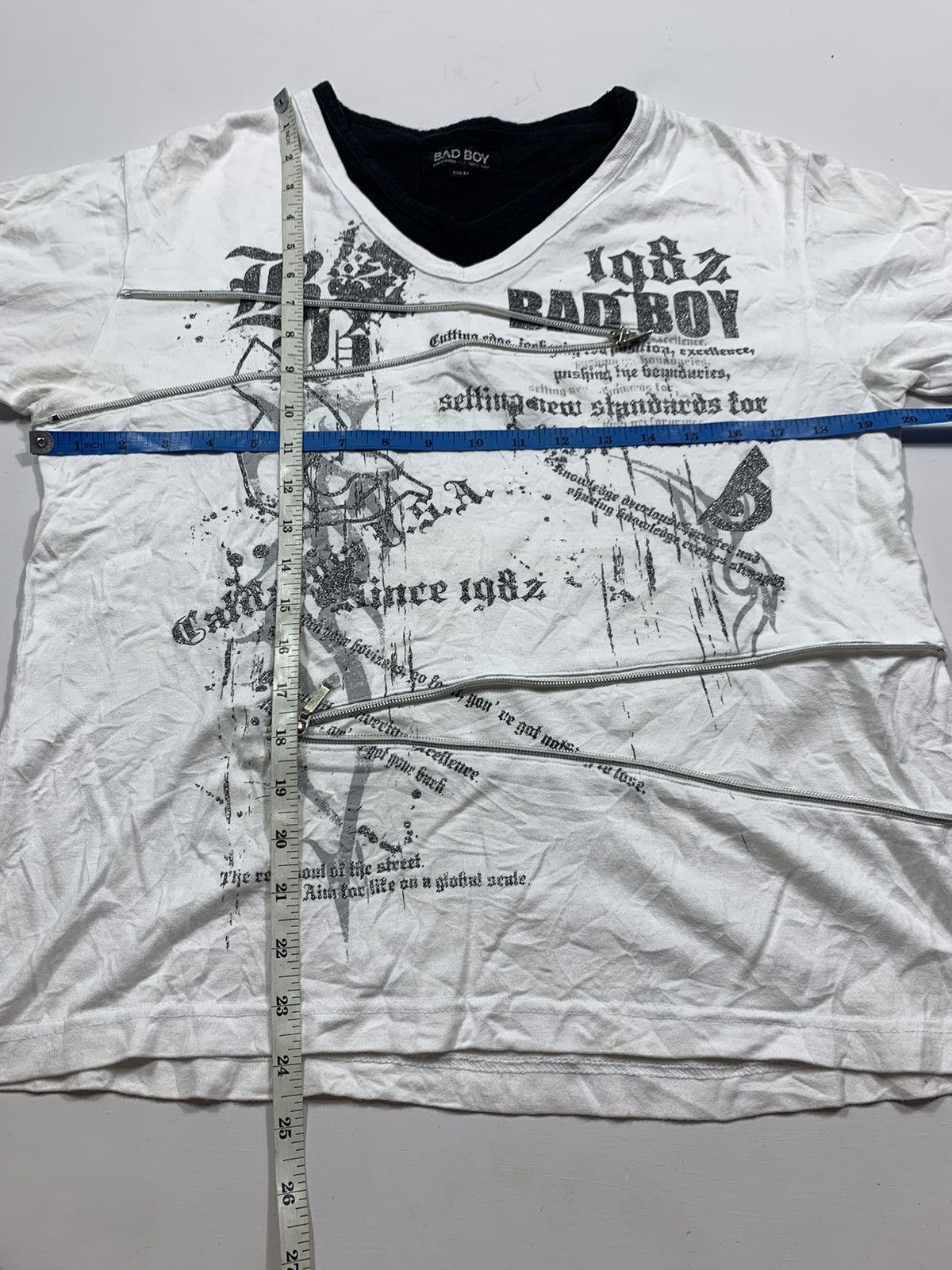 If Six Was Nine × Japanese Brand × Le Grande Bleu (L.G.B.) Crazy Gothic punk Japanese Bad boy Poem ziper ifsixwasnie Size US M / EU 48-50 / 2 - 8 Thumbnail