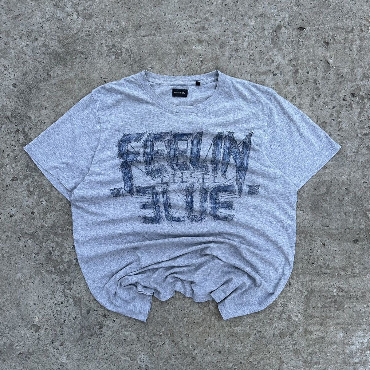 Diesel Vintage Adult Diesel T-shirts Big Logo Size L Y2K 00s USA Size US L / EU 52-54 / 3 - 1 Thumbnail