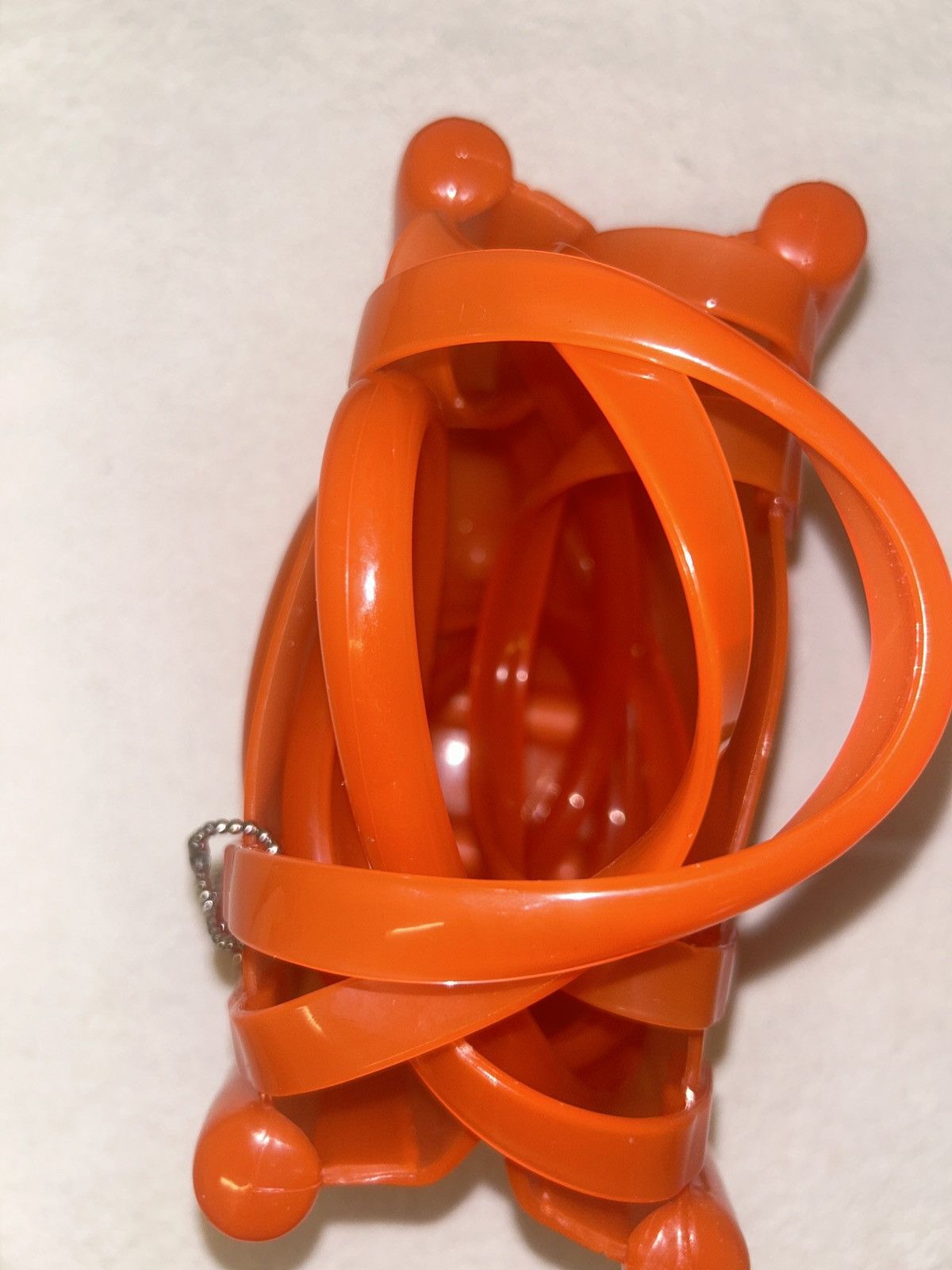 Telfar Melissa X Telfar small jelly shopper – orange Size ONE SIZE - 7 Thumbnail