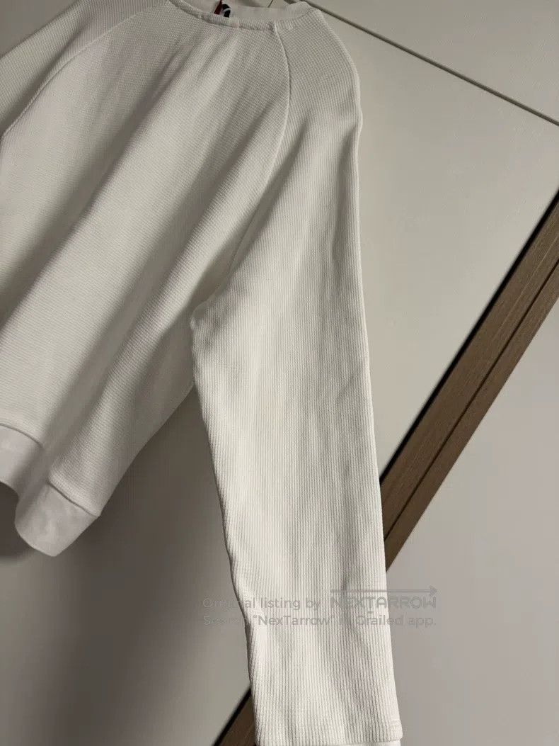 Thom Browne Thom Browne White waffle hoodie Size US L / EU 52-54 / 3 - 4 Thumbnail