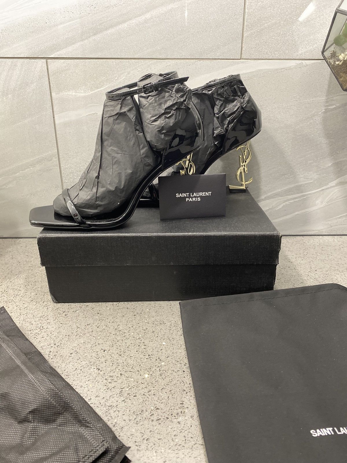 Yves Saint Laurent YSL heels sandal edition Size US 9.5 / IT 39.5 - 3 Thumbnail