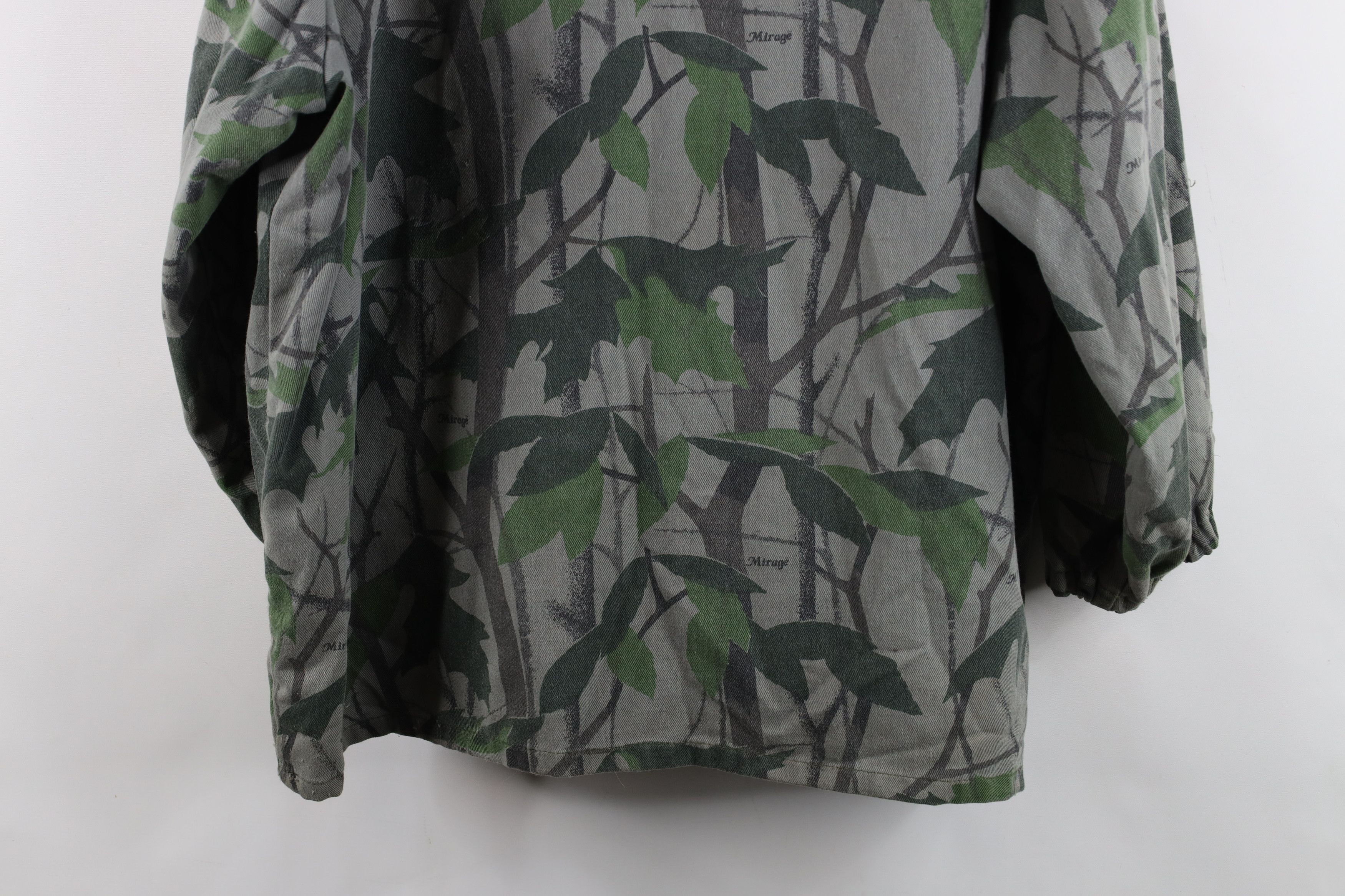 Vintage Vintage 80s 90s Streetwear Camouflage Field Shirt Jacket USA Size US XXL / EU 58 / 5 - 15 Thumbnail