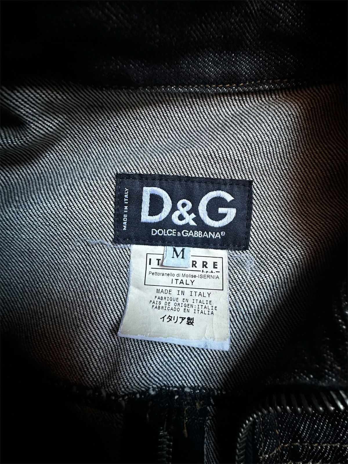 Dolce & Gabbana Dolce Gabbana SS03 Multizip Denim Jacket Size US M / EU 48-50 / 2 - 6 Thumbnail