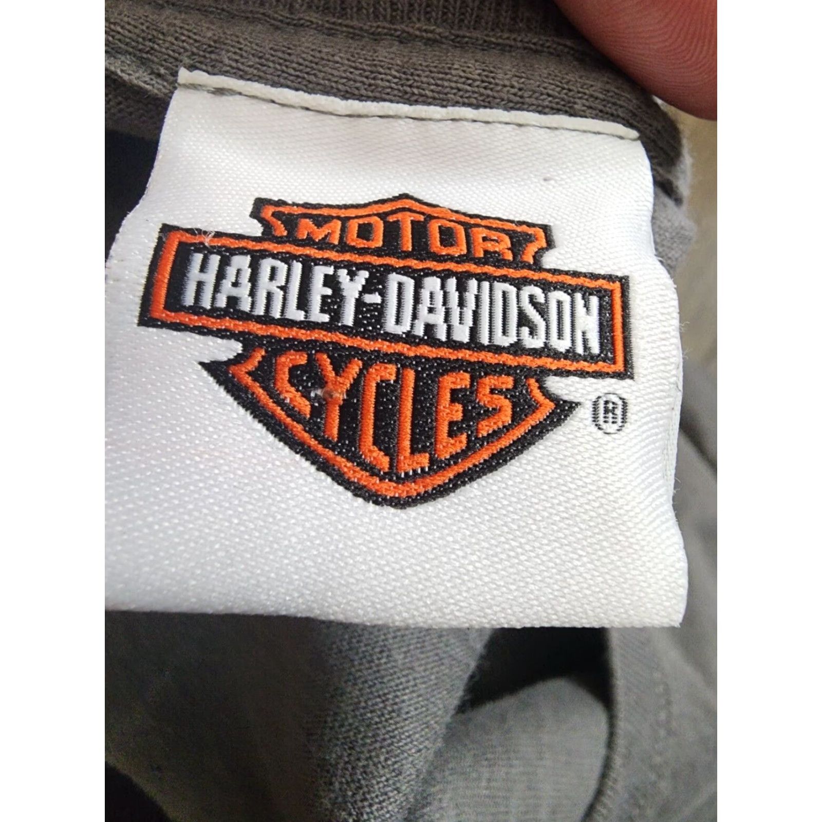 Harley Davidson Harley Davidson T Shirt Mens XL Gray Pocket Tee Biker Size US XL / EU 56 / 4 - 4 Thumbnail