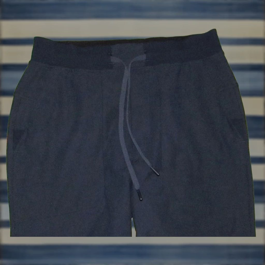 Lululemon LULULEMON Navy Blue Warpstreme ABC Jogger Pants Slim M Mens Size US 31 - 1 Thumbnail