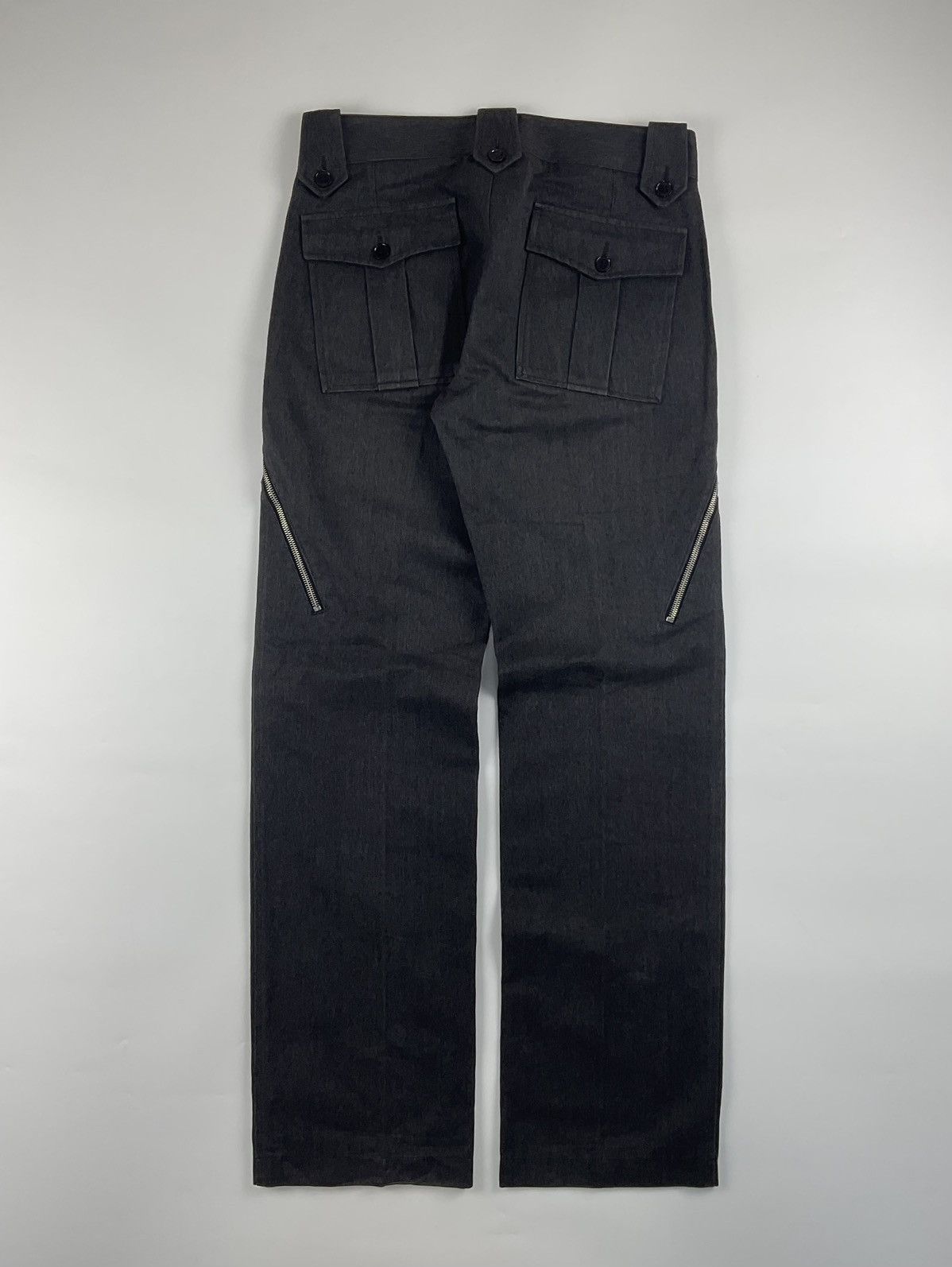 Dolce & Gabbana Dolce & Gabbana F/W'03 Anatomic Zip Pants Size US 30 / EU 46 - 2 Thumbnail
