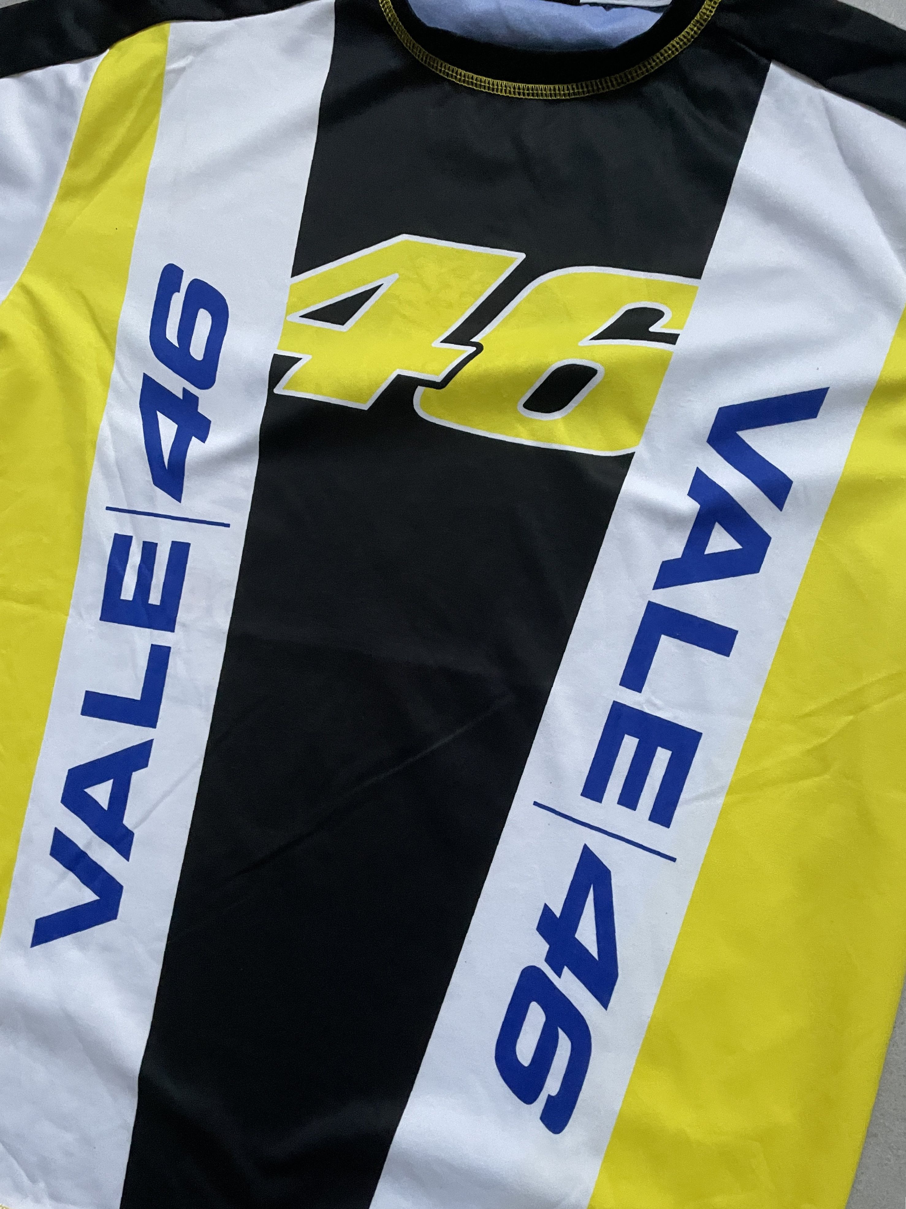 Other THE DOCTOR VALENTINO ROSSI YELLOW MOTOSPORT JERSEY Size US XXL / EU 58 / 5 - 9 Thumbnail