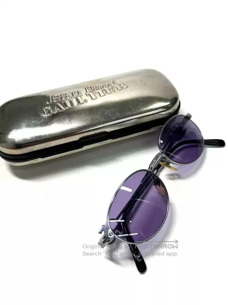 Jean Paul Gaultier Jean Paul Gaultier Metallic purple glasses. Size ONE SIZE - 8 Thumbnail