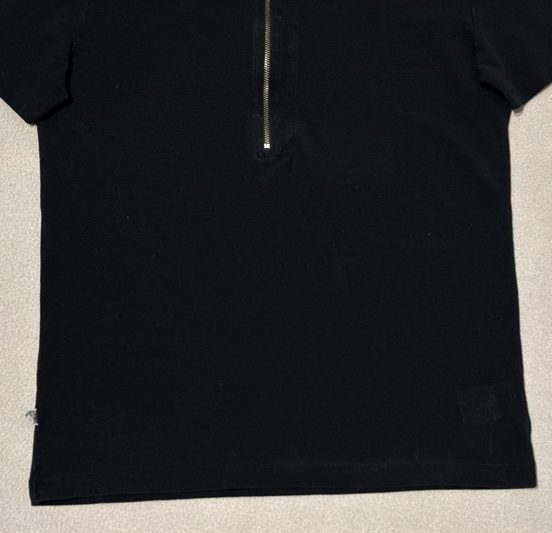 Versace Versace Collection Black T-Shirt 1/4 zip size. L Size L / US 10 / IT 46 - 6 Thumbnail