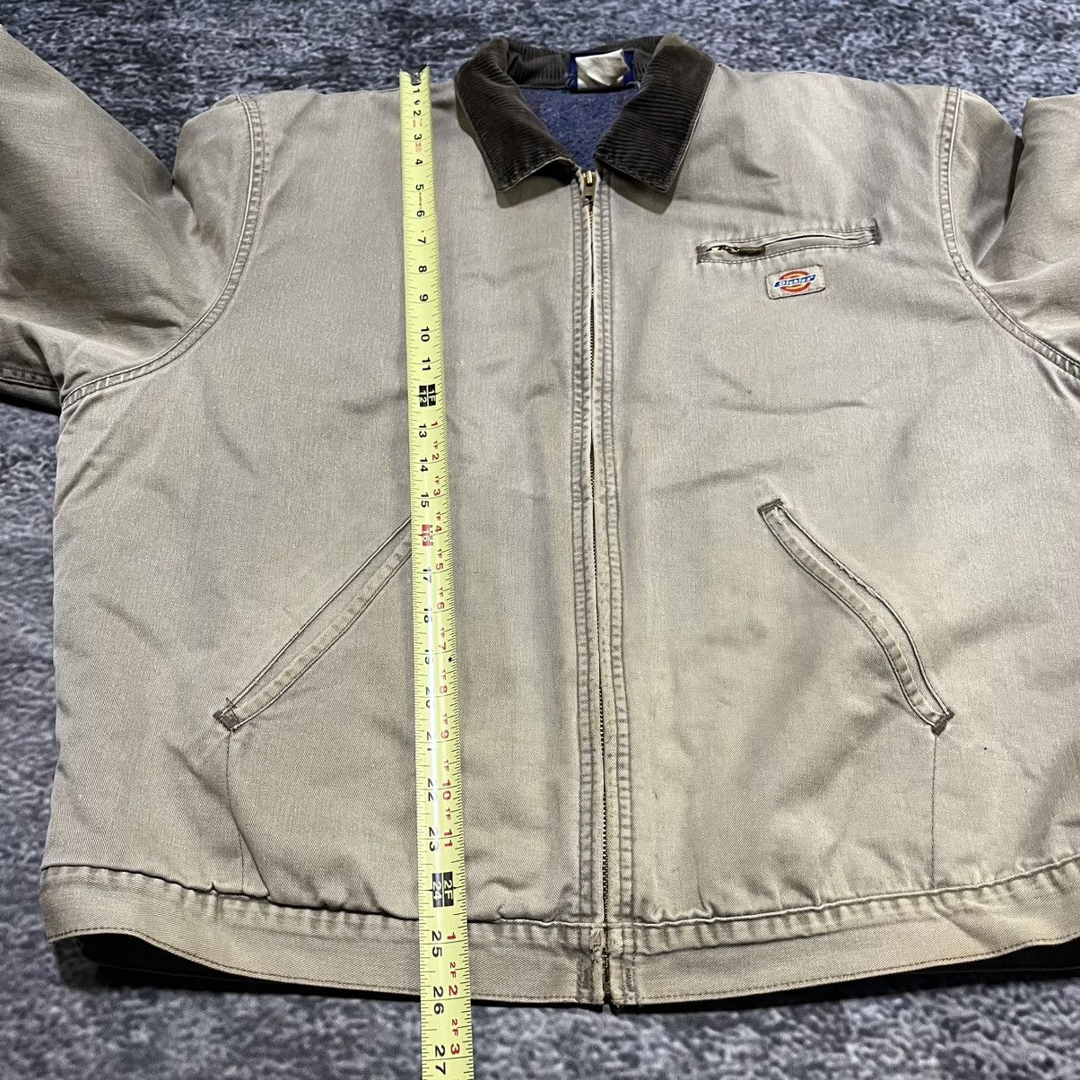 Dickies VINTAGE DICKIES DETROIT STYLE BEIGE WORKWEAR SKATER JACKET Size US XL / EU 56 / 4 - 12 Thumbnail