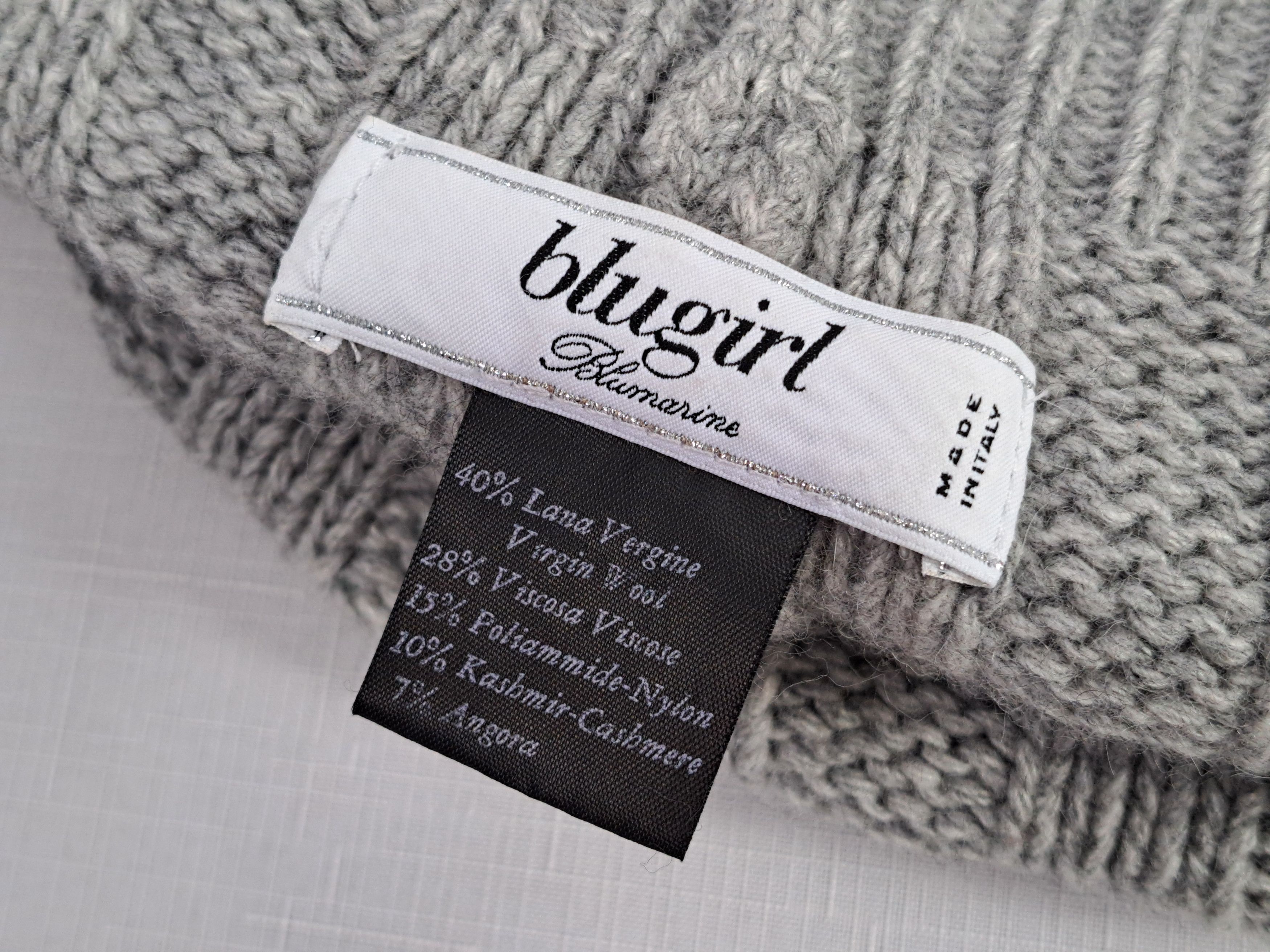 Blumarine Blugirl Blumarine wool/cashmere/angora hat. Size ONE SIZE - 6 Thumbnail