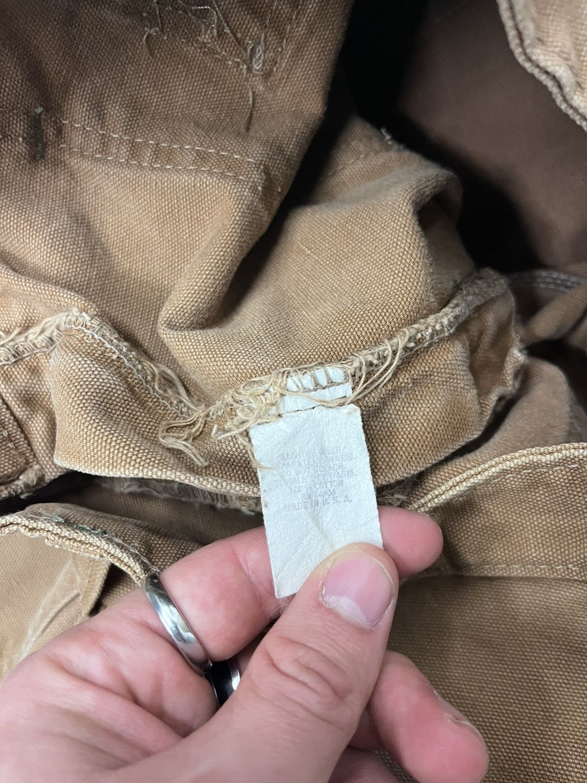 Carhartt Vintage 1970’s carhartt cutoff double knees Size US 31 - 4 Thumbnail