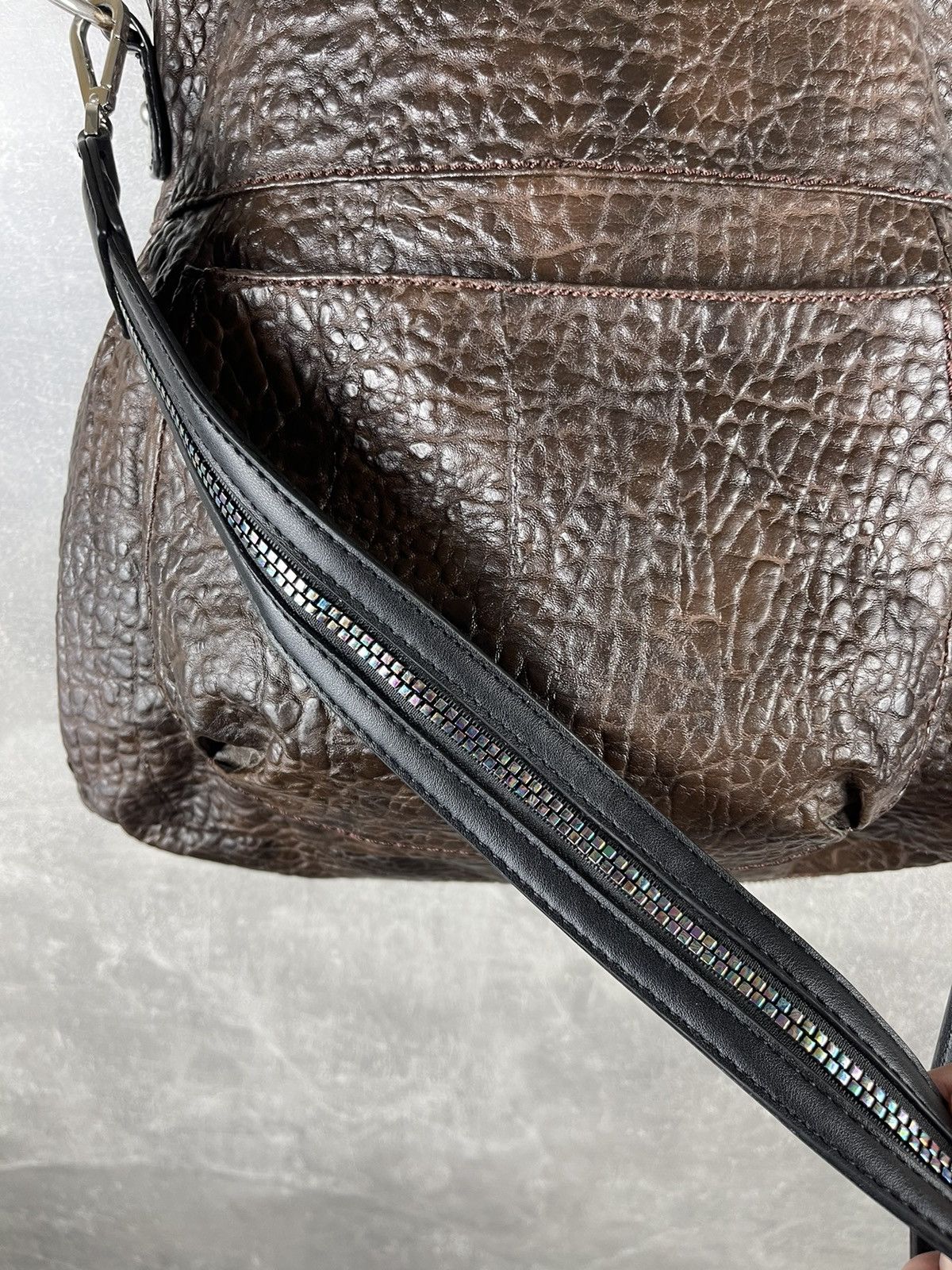 Miss Sixty Vintage Miss Sixty Collection Shoulder Metal Leather Bag Size ONE SIZE - 8 Thumbnail