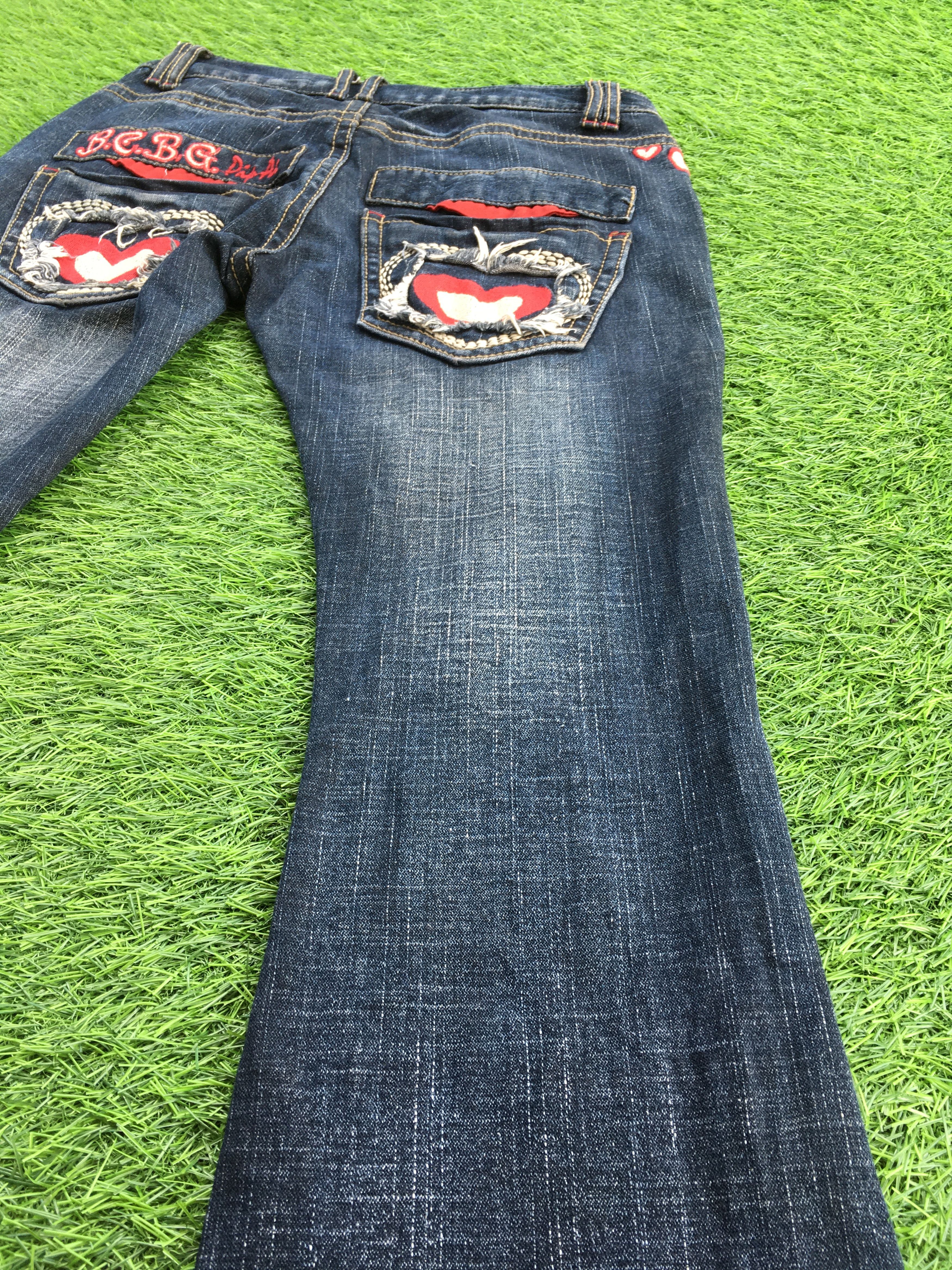 Japanese Brand Love Low Rise Kick Flare Bootcut Jeans D-1200 Size 25" / US 0 / IT 36 - 8 Thumbnail