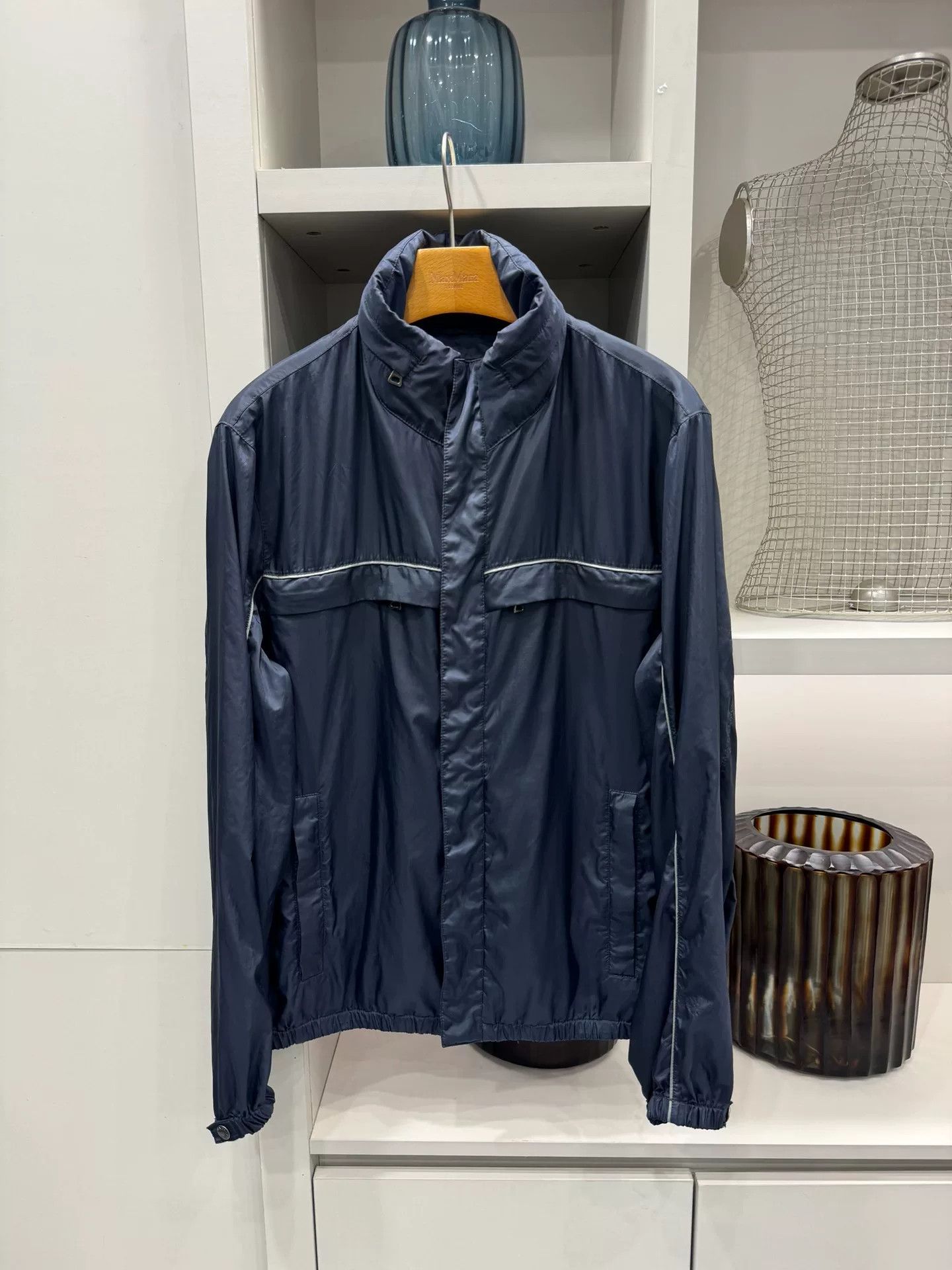 Prada PRADA Nylon Jacket Hidden Hood Size US M / EU 48-50 / 2 - 1 Thumbnail