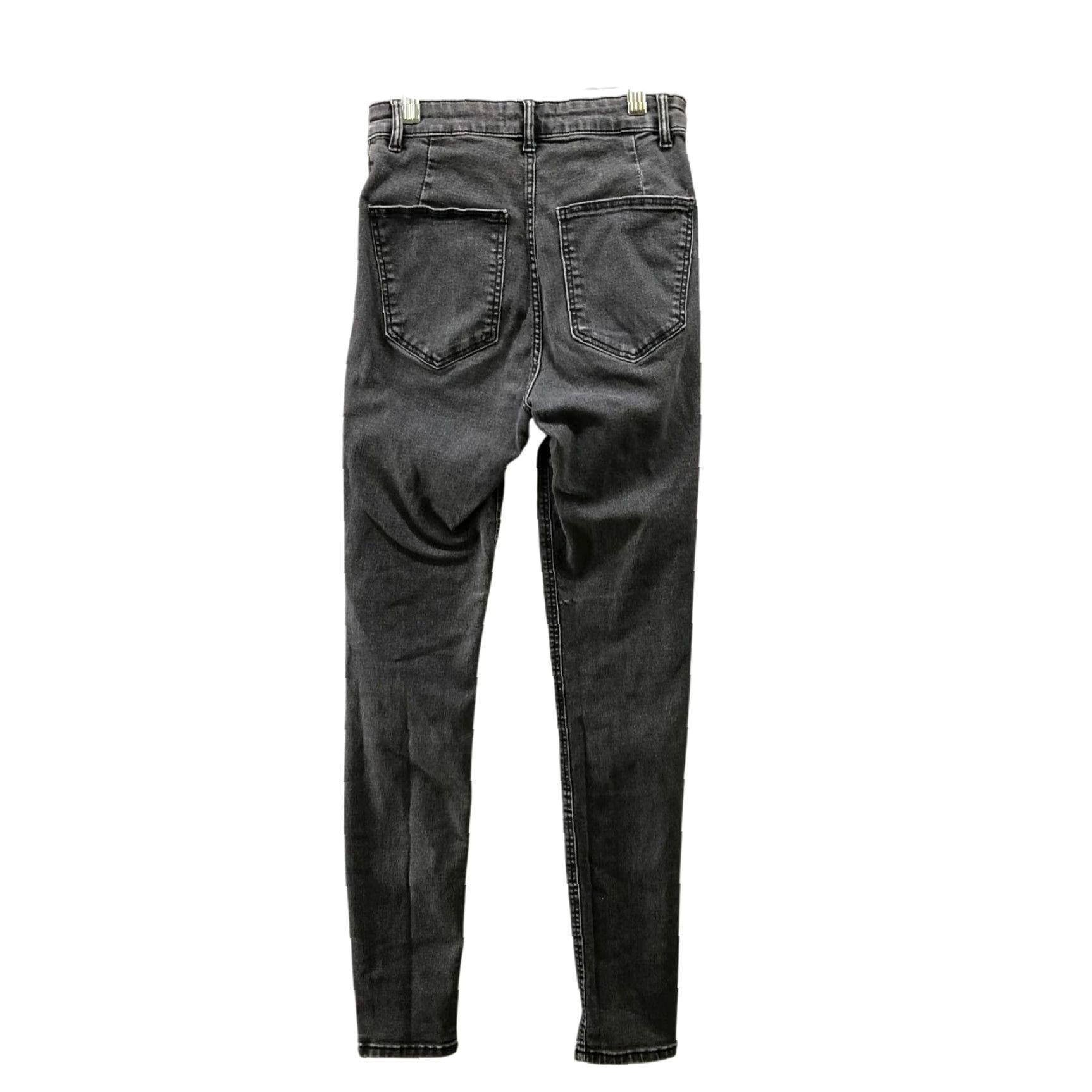 Zara Zara High Rise Skinny Jeans Womens Size 4 Gray Stretch Denim Cotton 5-Pocket VINTAGE No? Size 28" / US 6 / IT 42 - 2 Thumbnail
