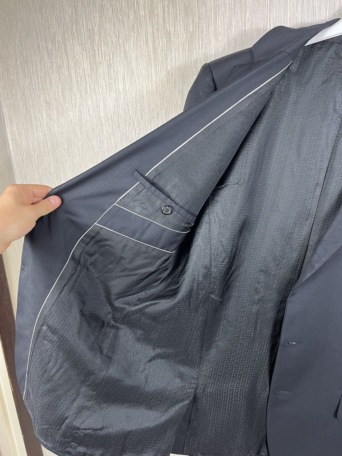 Designer × Hugo Boss Hugo Boss Amaro/Heise casual blazer jacket classic Size 38R - 14 Thumbnail