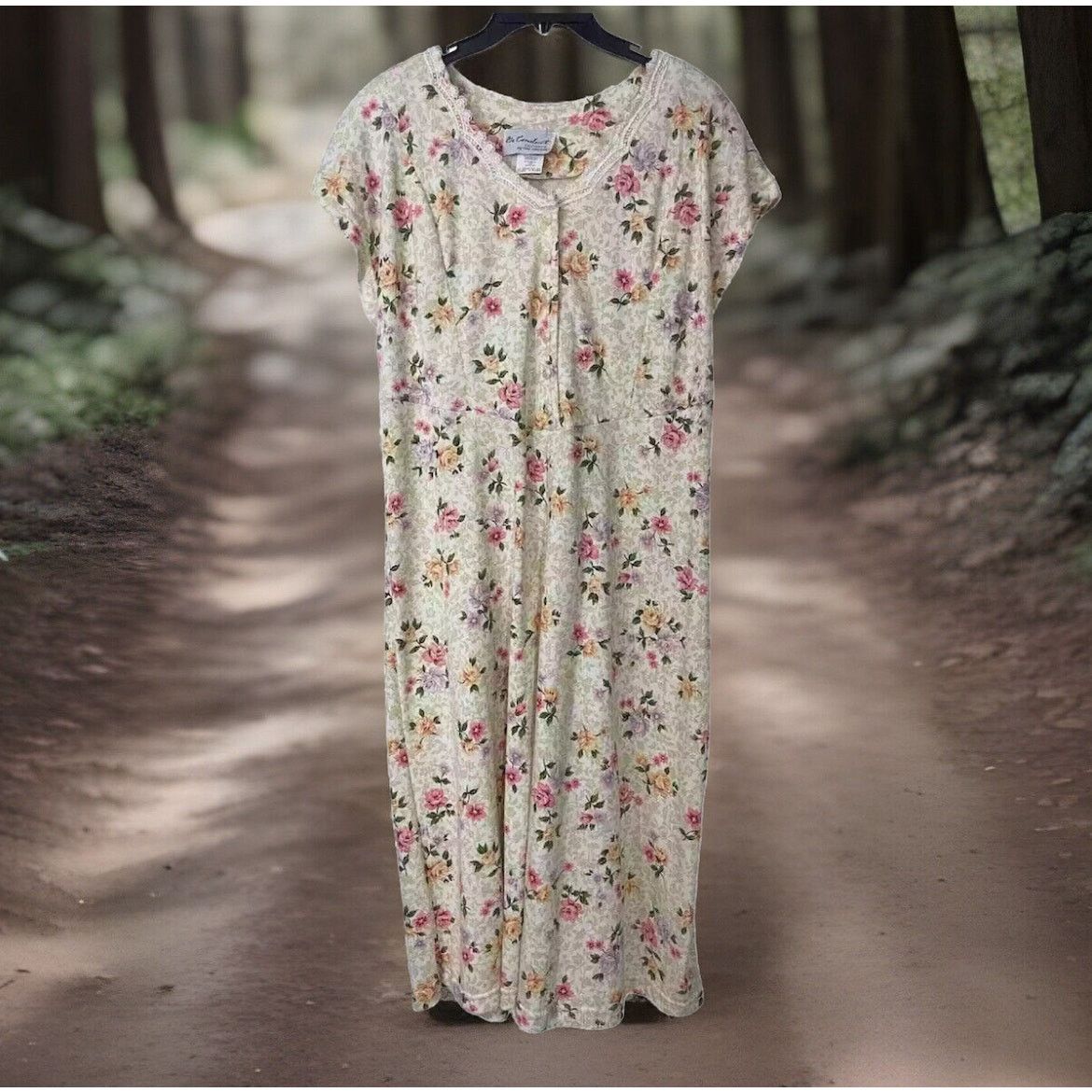 Other Ms Conduct Carriage Court Dress Womens 16P Floral Vintage Size XXL / US 16-18 / IT 52-54 - 20 Thumbnail