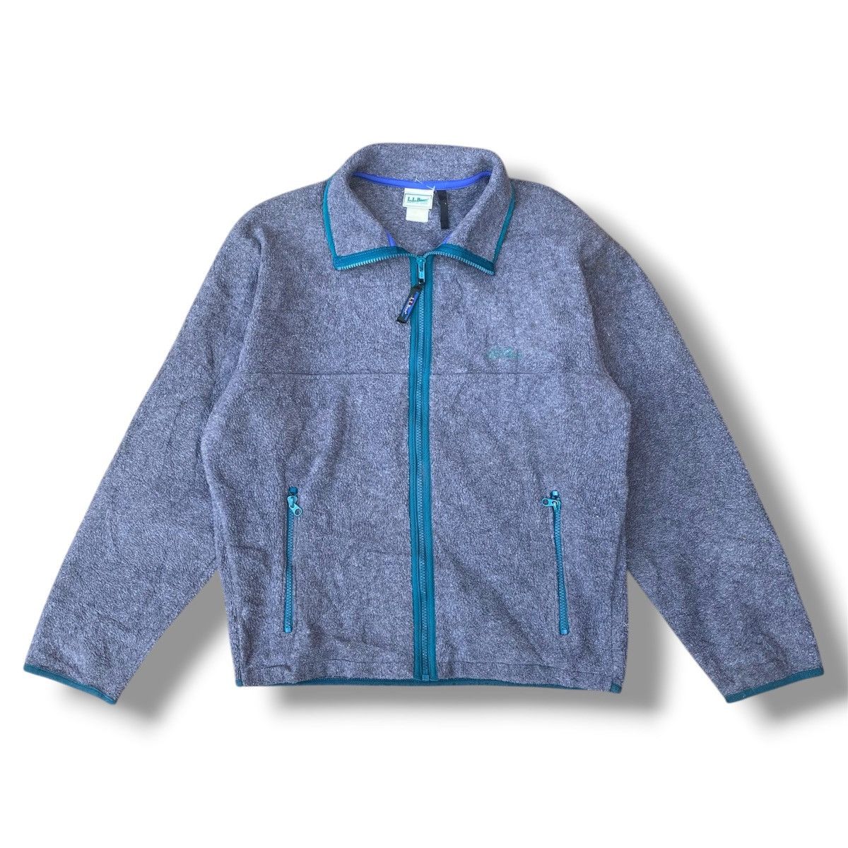 L.L. Bean Vintage 90s L.L Bean Full Zip Fleece Jacket. #G6 Size US L / EU 52-54 / 3 - 1 Thumbnail