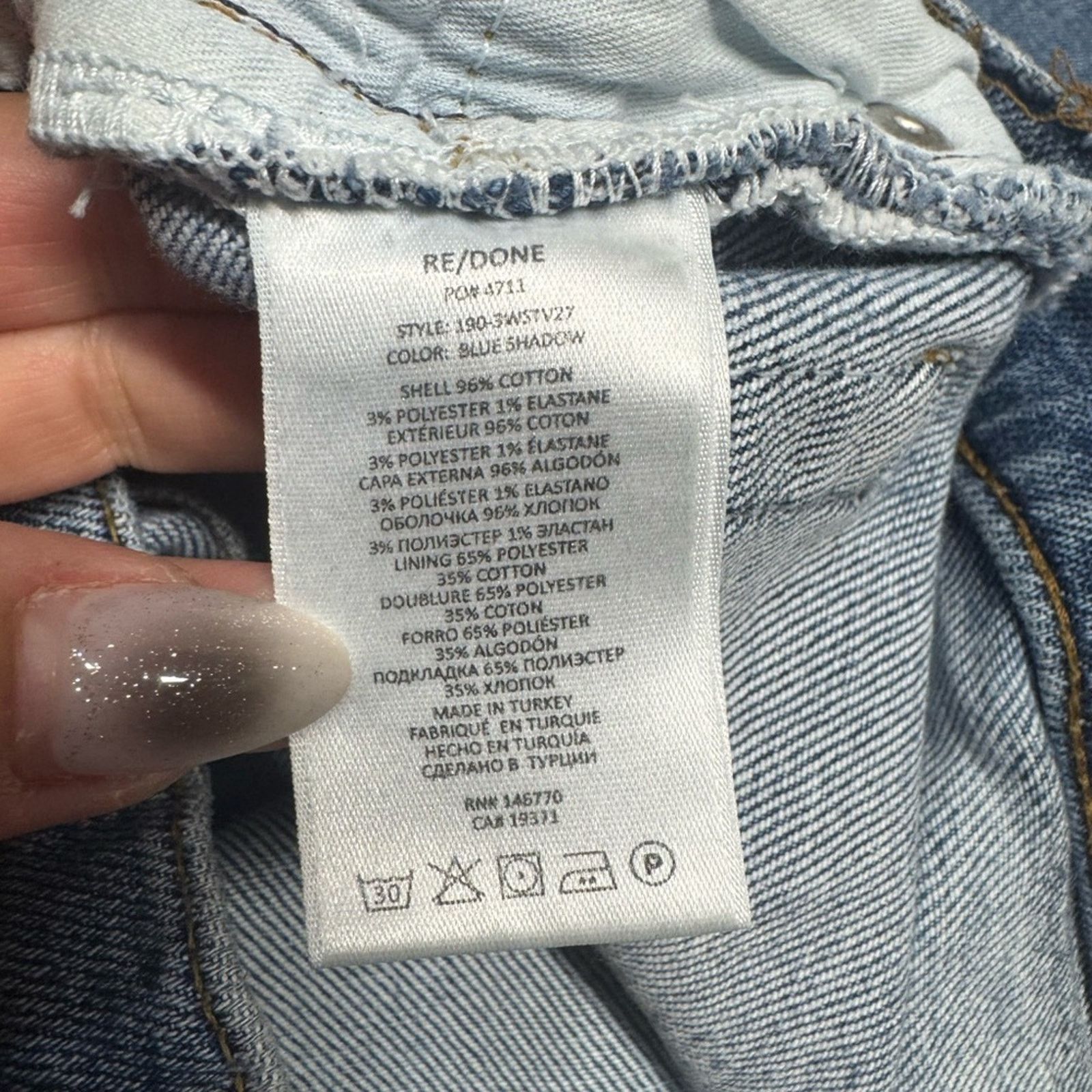 RE/DONE Re/Done 70’s Stovepipe Denim size 26 Size 26" / US 2 / IT 38 - 7 Thumbnail
