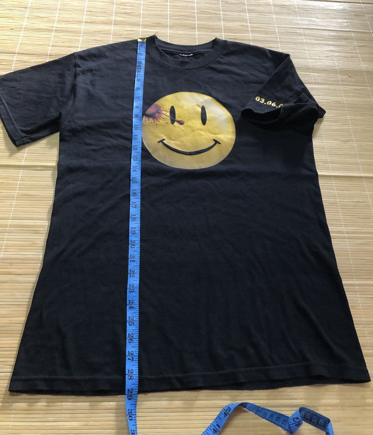 DC Comics × Warner Bros Vintage promo Movie watchmen 2008 smiley face logo Size US M / EU 48-50 / 2 - 6 Thumbnail