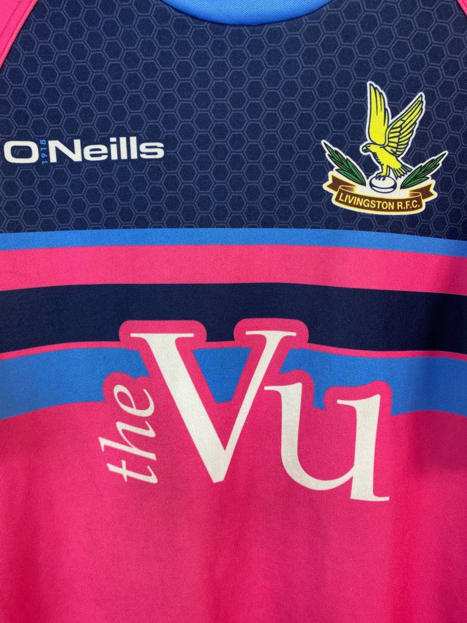 Vintage Vintage sportswear rare Oneils Livingston Rugby tee shirt Size US XL / EU 56 / 4 - 3 Thumbnail