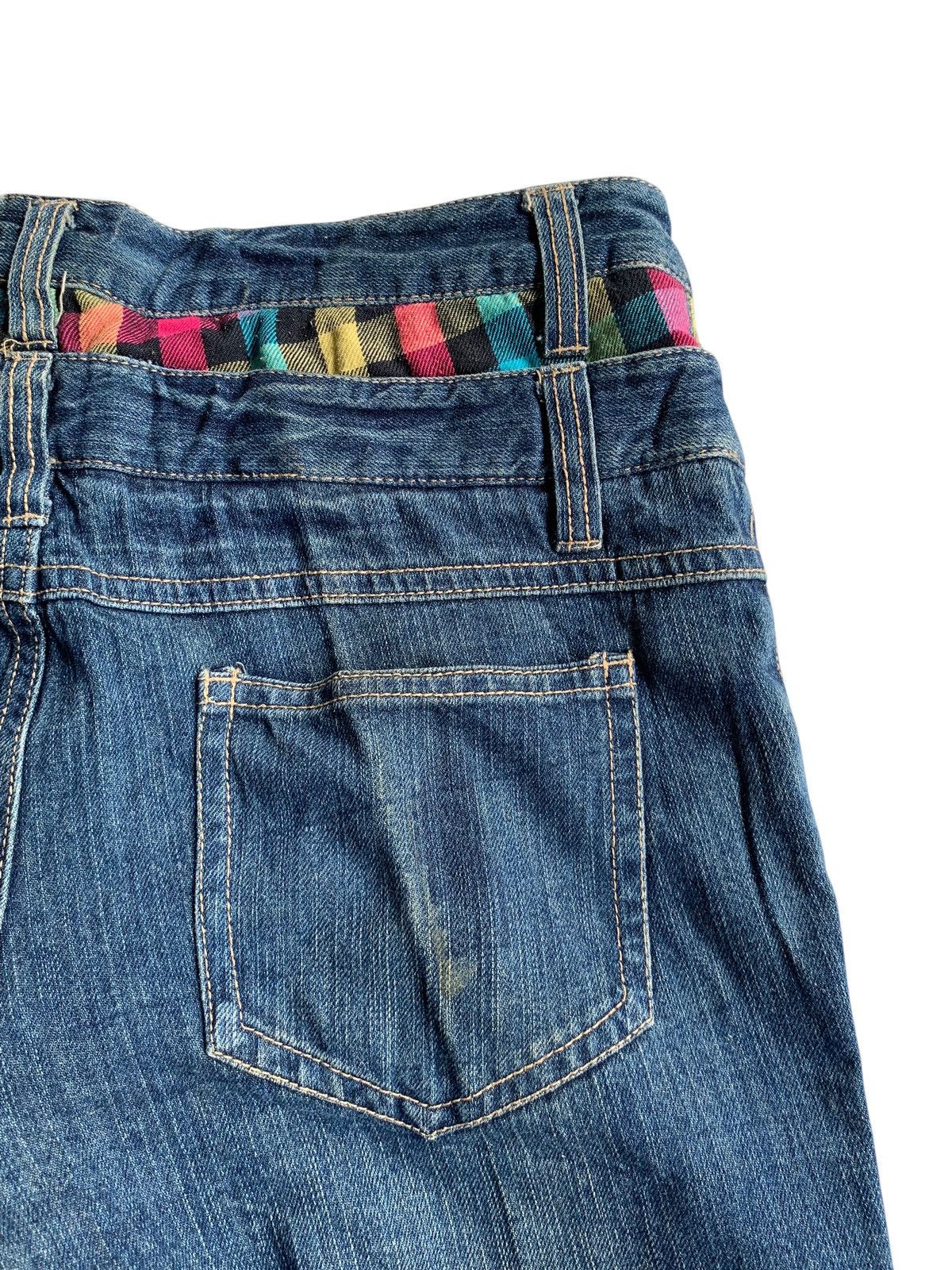 Tornado Mart DOUBLE WAIST💥 JAPANESE PUNK STYLE DENIM Size US 32 / EU 48 - 12 Thumbnail