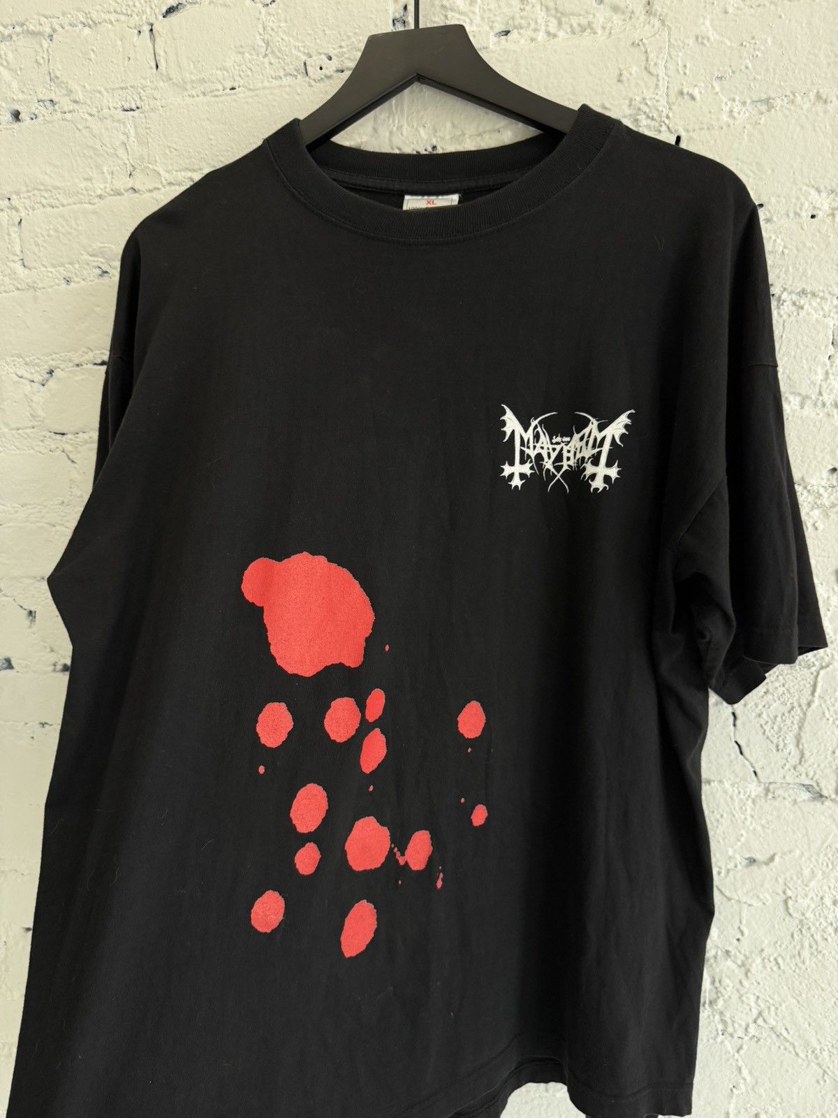 Vintage 2000 MAYHEM ‘GRAND DECLARATION OF WAR’ TEE Size US XL / EU 56 / 4 - 2 Thumbnail