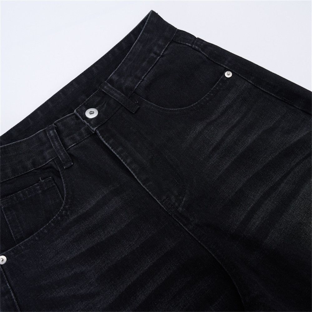 Jean Men's loose wide-leg vintage distressed scimitar jeans Size US 32 / EU 48 - 5 Thumbnail