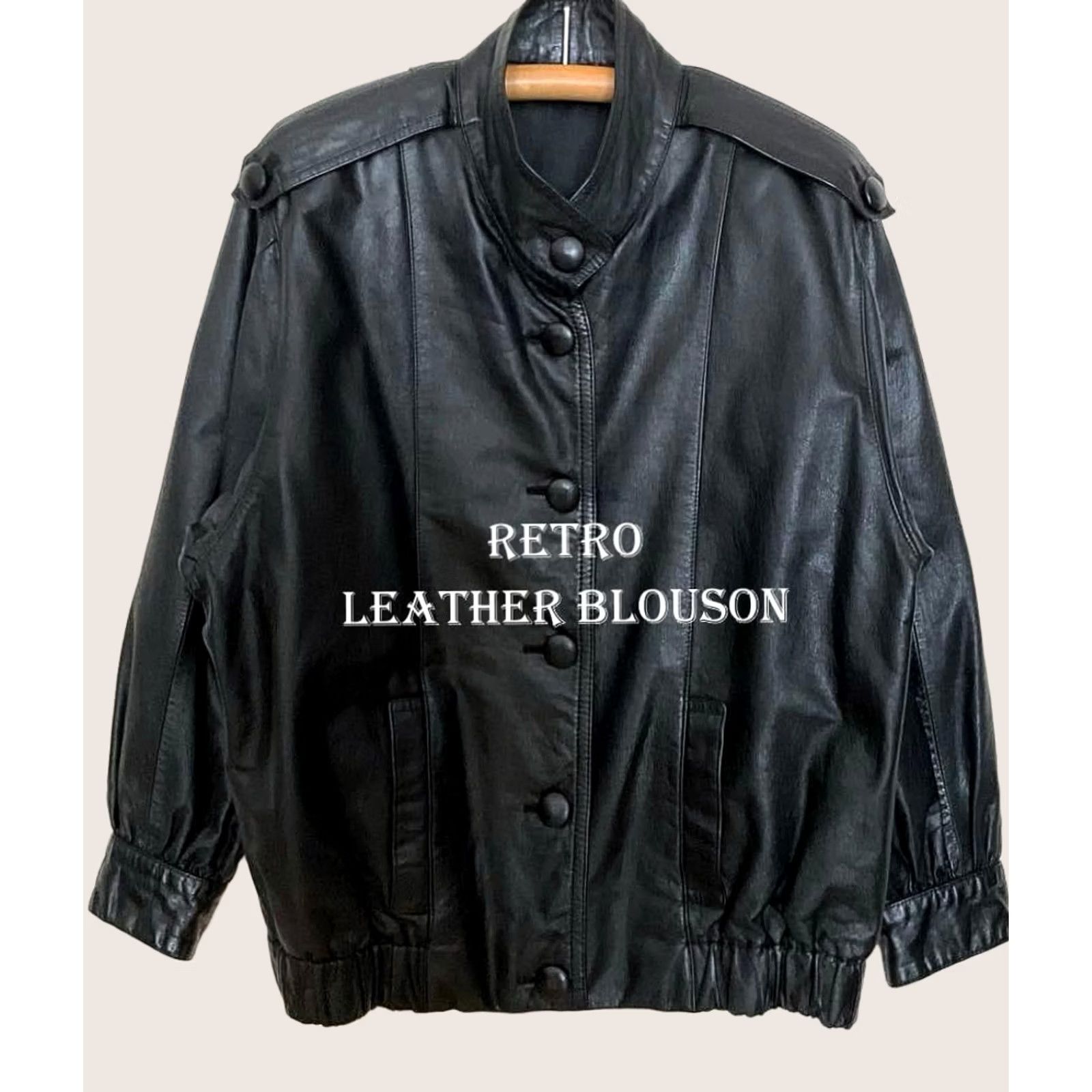 Vintage VINTAGE 80's AMI LONDON LEATHER MOTORCYCLE JACKET | Grailed