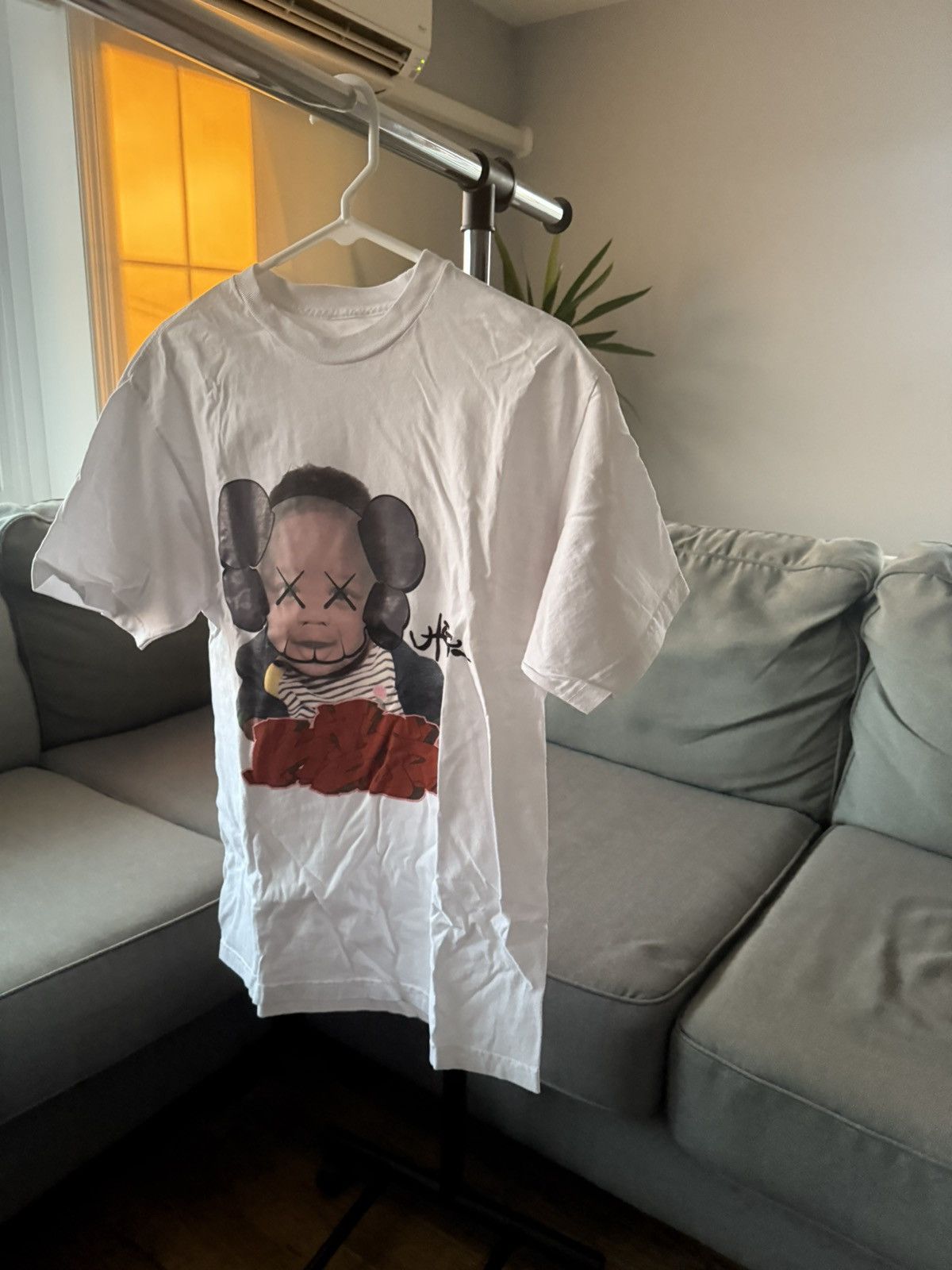 Kaws × Travis Scott Travis Scott x Kaws Utopia Tee ‘White’ Size US M / EU 48-50 / 2 - 1 Thumbnail