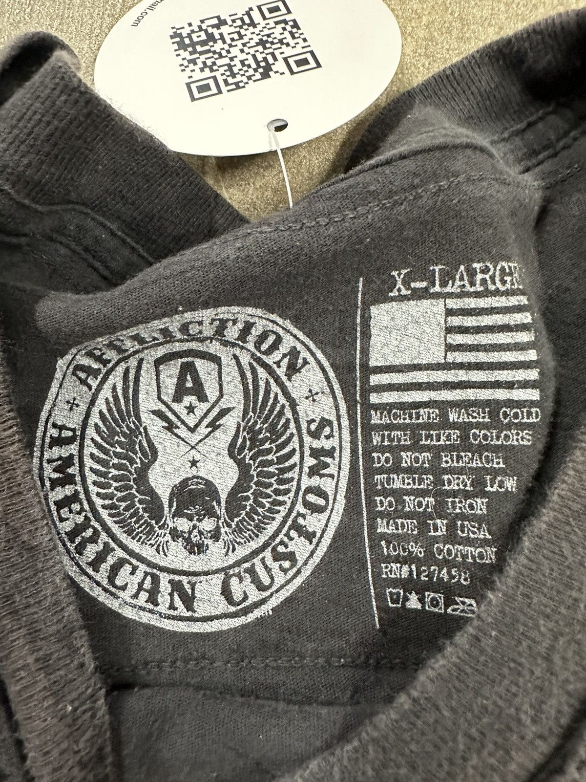 Affliction Crazy Y2K Affliction Customs Cybergoth Grunge T-Shirt Size US XL / EU 56 / 4 - 16 Thumbnail