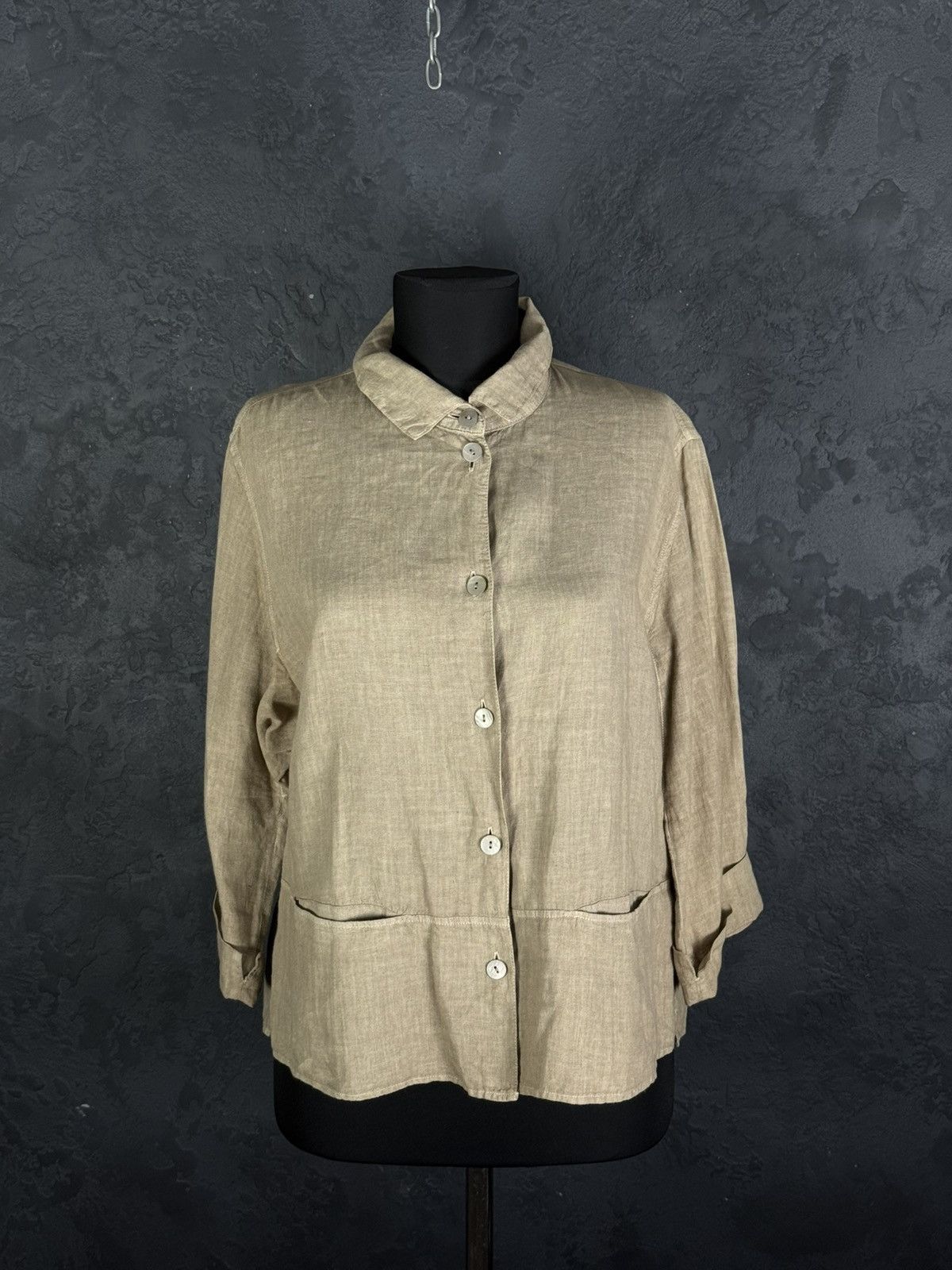 OSKA Oska Linen Lightweight Button Up Shirt Jacket Size 1 Size S / US 4 / IT 40 - 2 Thumbnail