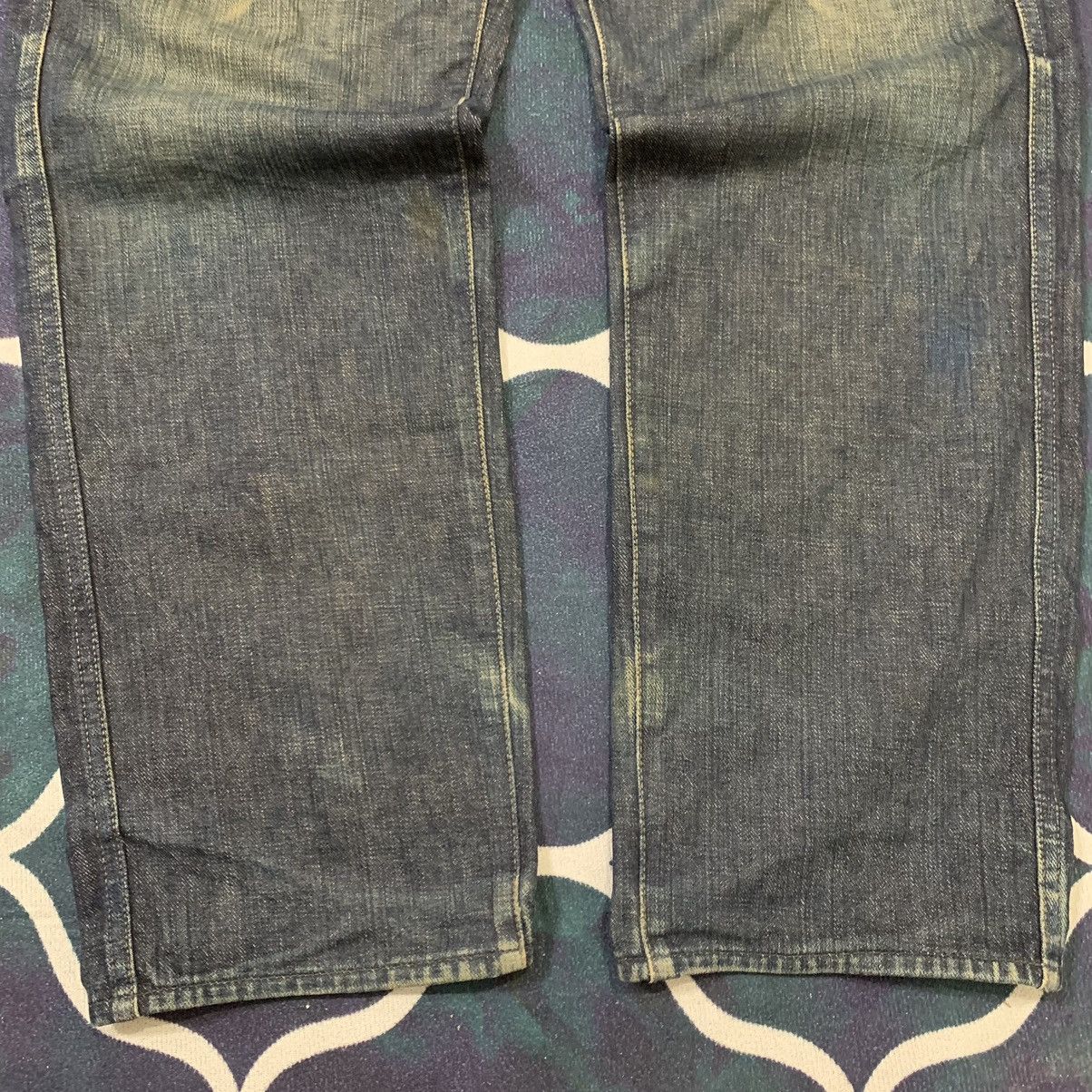 Evisu Vintage Fading Evisu Bush Pants Jeans White Paint Seagull Size US 30 / EU 46 - 19 Thumbnail