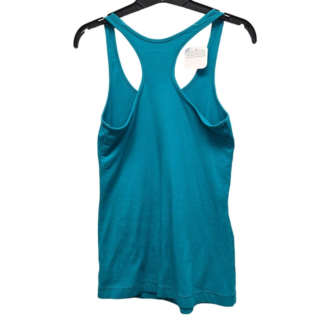 Old Navy Hand Printed Womens Small Cotton Earth Day Fitted Tank Top Size S / US 4 / IT 40 - 3 Thumbnail