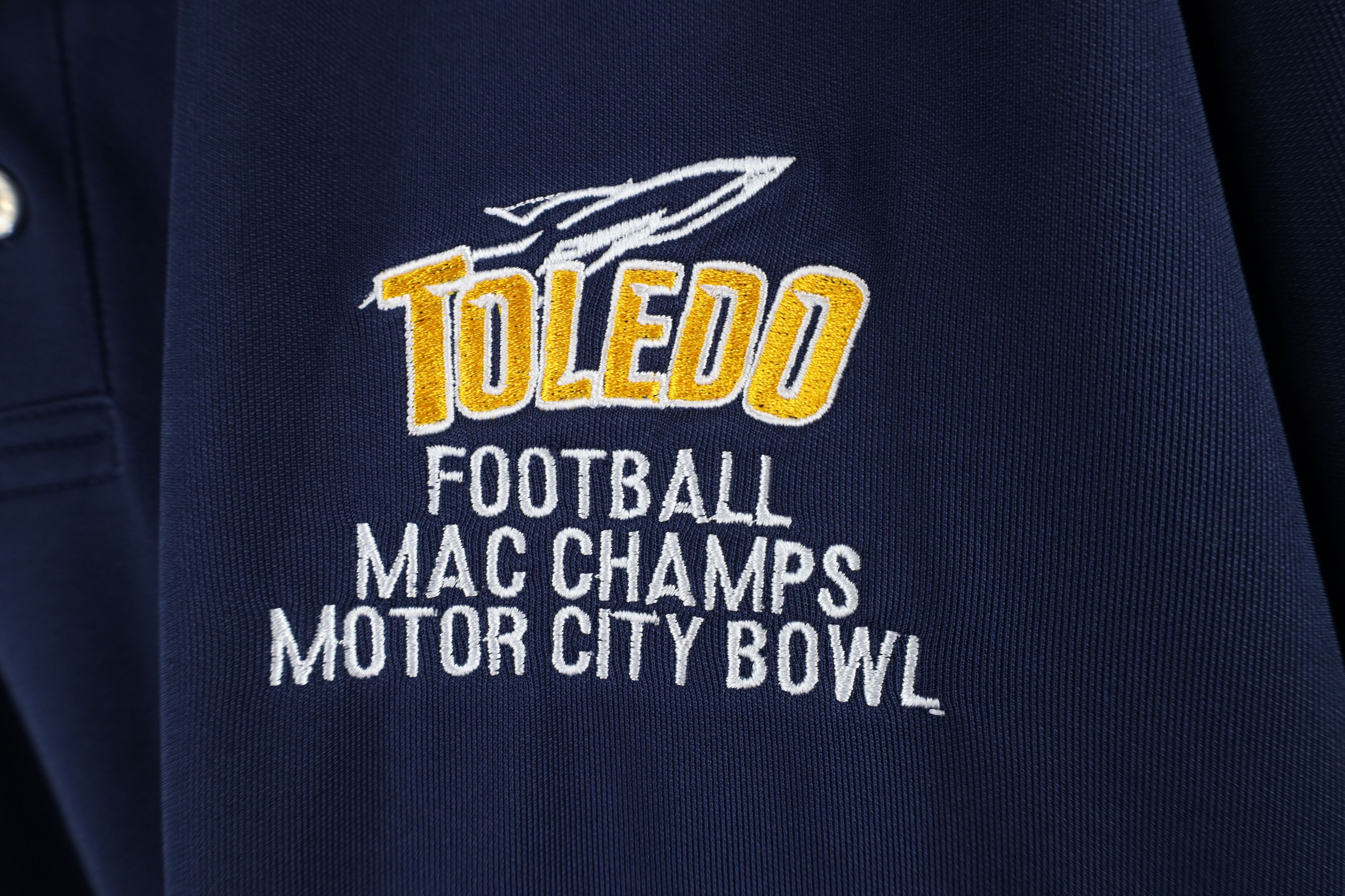 Under Armour × Vintage Under Armour Mac Champs University of Toledo Football Polo Size US XXL / EU 58 / 5 - 4 Thumbnail