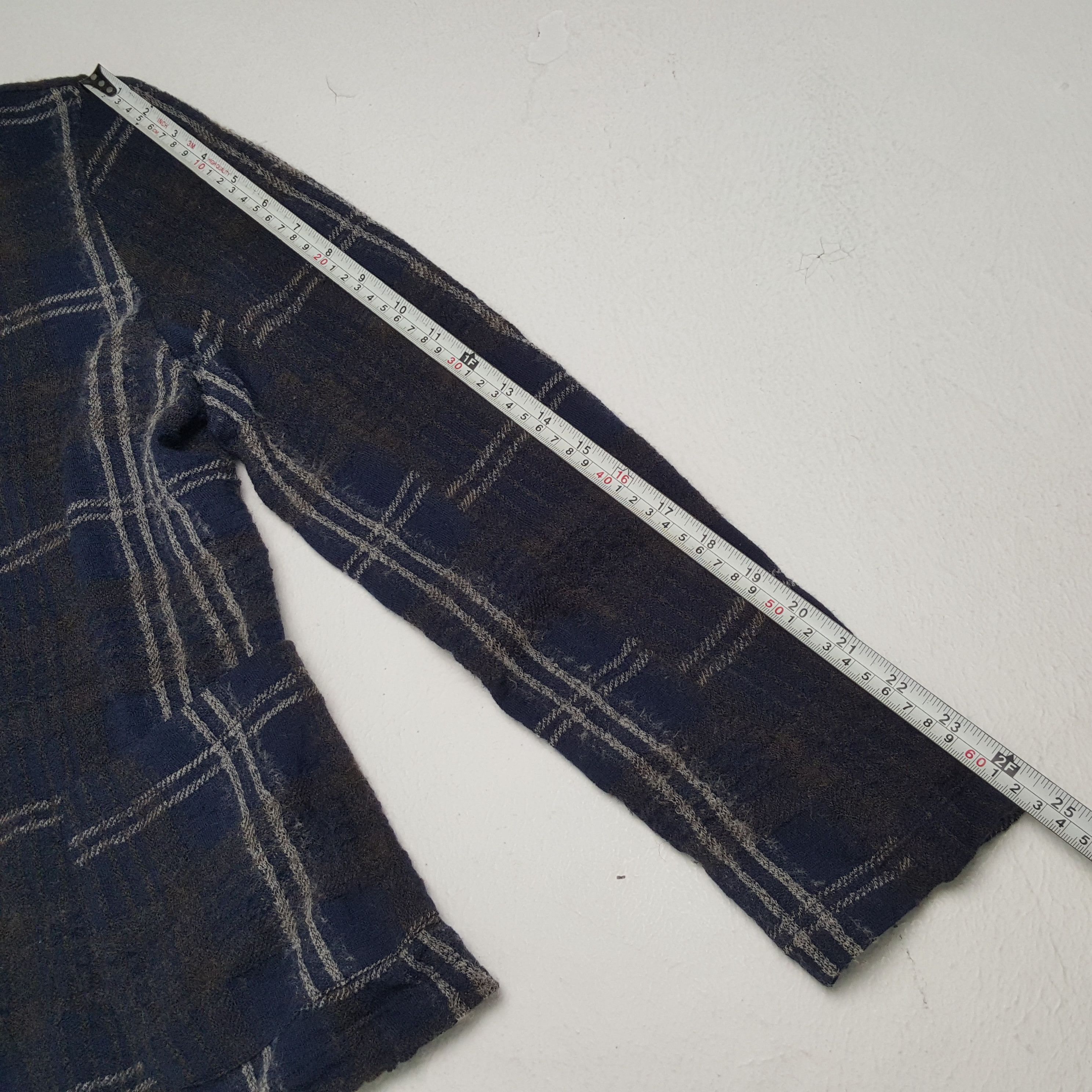 Issey Miyake × Japanese Brand × Vintage PLANTATION by Issey Miyake Japanese Designer Fleece Shirt Size M / US 6-8 / IT 42-44 - 5 Thumbnail