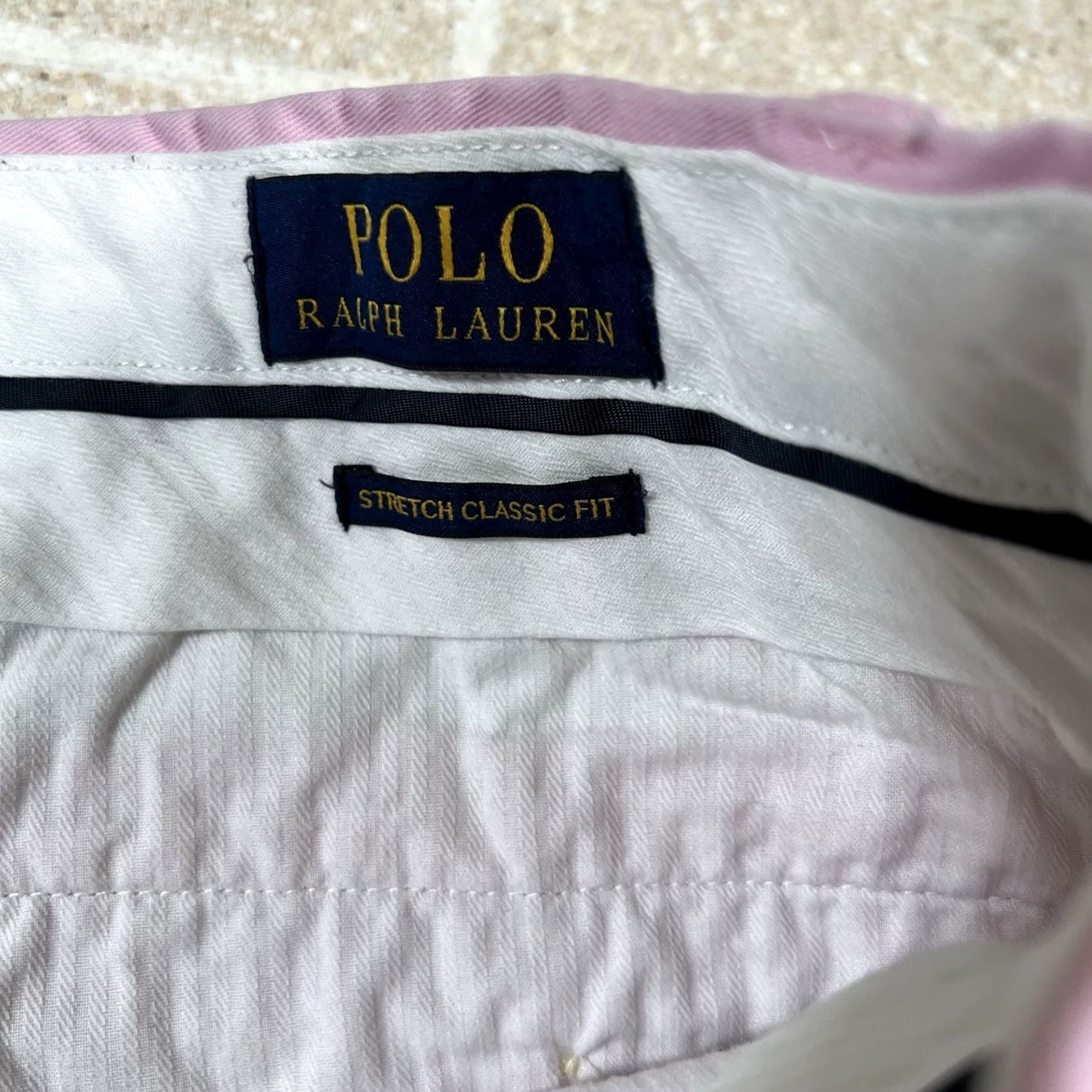 Polo Ralph Lauren Polo Ralph Lauren Shorts Mens 32 Pink Classic Fit Chino Embroidered Pony Polo Ralph Lauren Size US XS / EU 42 / 0 - 5 Thumbnail