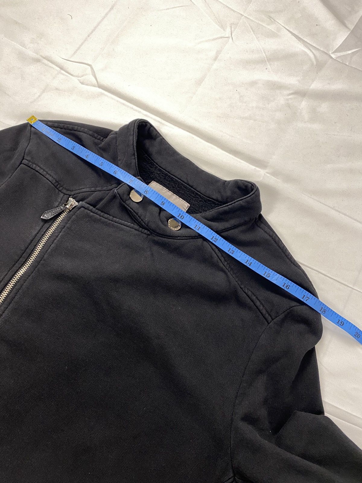 Balmain Rare 🔥 Pierre Balmain Black Biker Asymmetrical Jacket Size US M / EU 48-50 / 2 - 18 Thumbnail