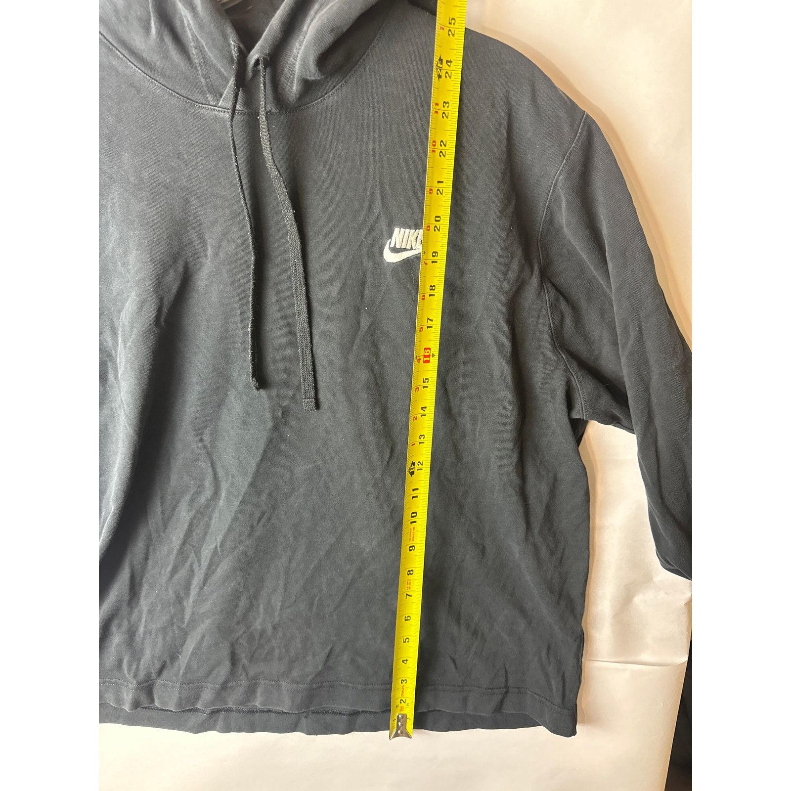 Nike Nike Sportswear Jersey Shirt Mens Black Large Hooded Size ONE SIZE - 5 Thumbnail