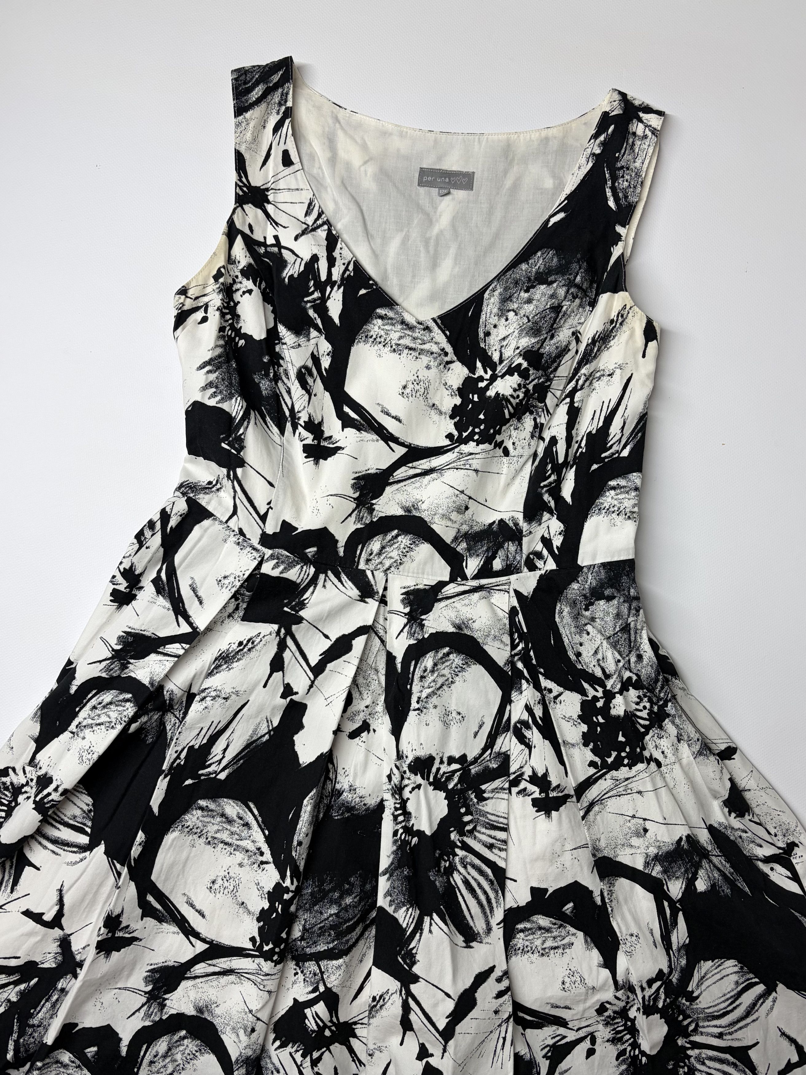 Vintage Vintage Printed dress Size M / US 6-8 / IT 42-44 - 2 Thumbnail