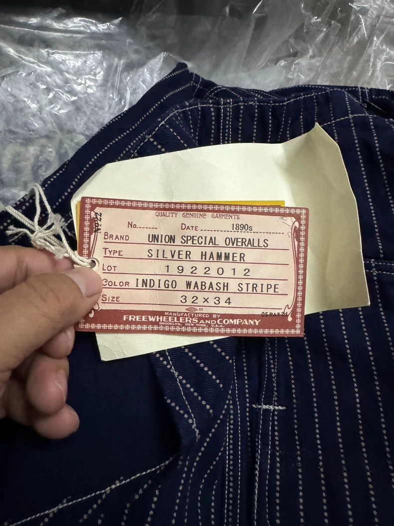 Freewheelers Freewheelers Freewheelers Overalls and suspenders Size US 32 / EU 48 - 3 Thumbnail