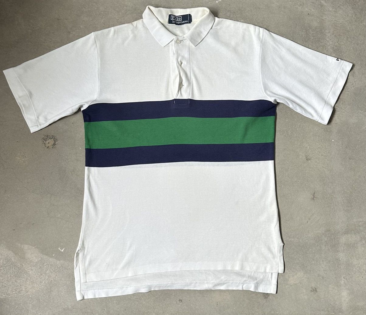 Polo Ralph Lauren VINTAGE POLO RALPH LAUREN POLO TEE Size US L / EU 52-54 / 3 - 1 Thumbnail