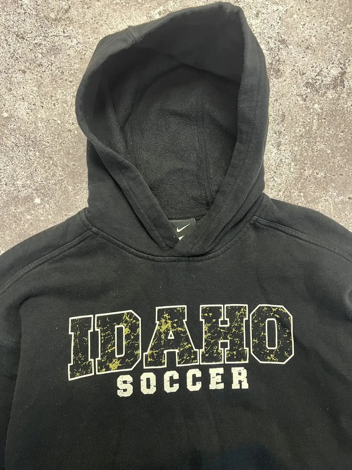 Nike Vintage Nike Idaho Soccer Hoodie Black S Size US S / EU 44-46 / 1 - 3 Thumbnail
