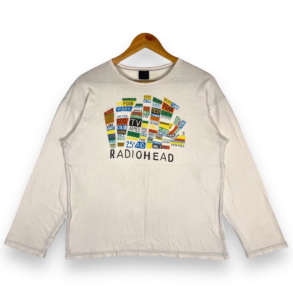 VINTAGE RADIOHEAD BAND T SHIRT HAIL TO THE THIEF PROMO ALBUM