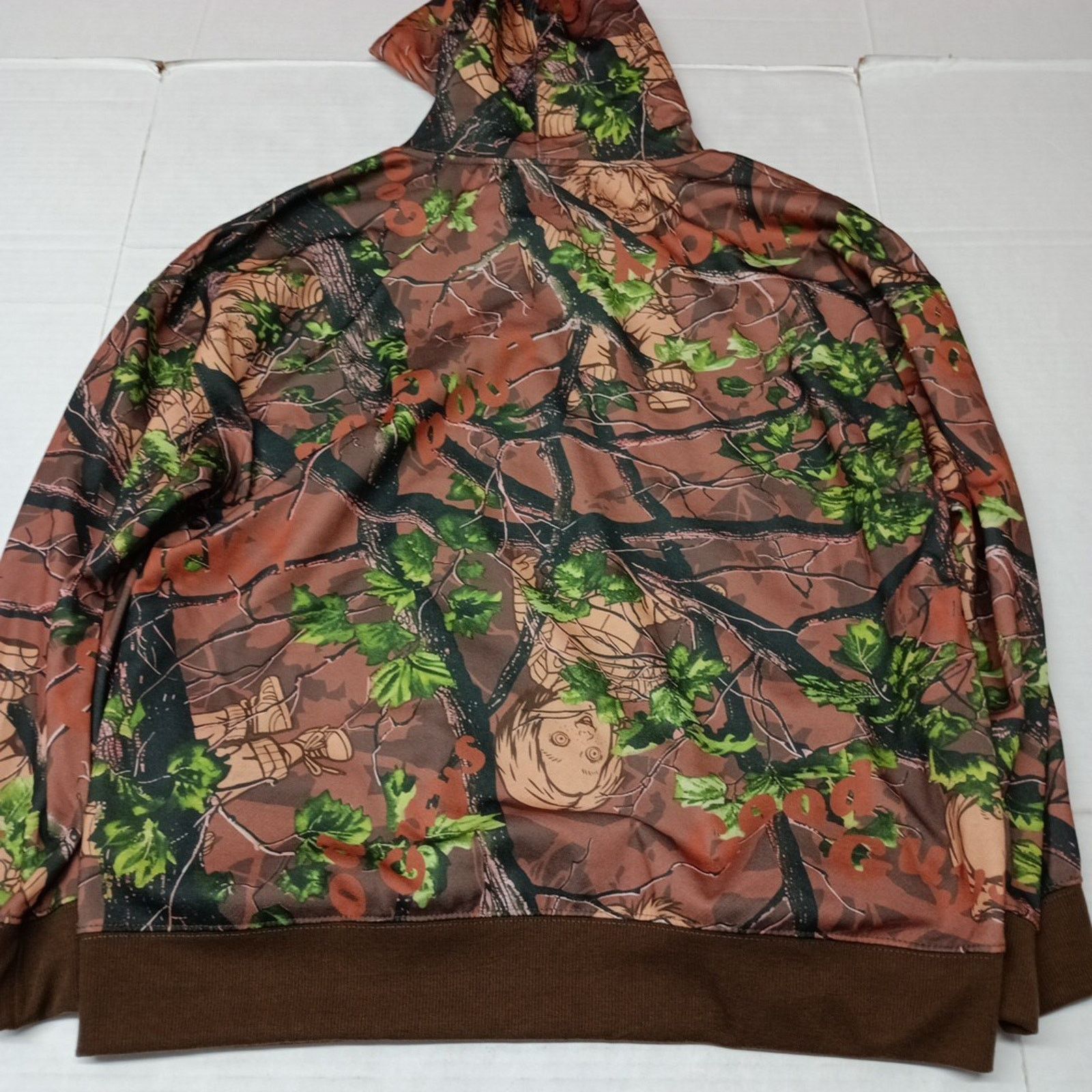 Other Men's Size M Childs Play Chucky Good Guys Camouflage Hoodie Size US M / EU 48-50 / 2 - 7 Thumbnail