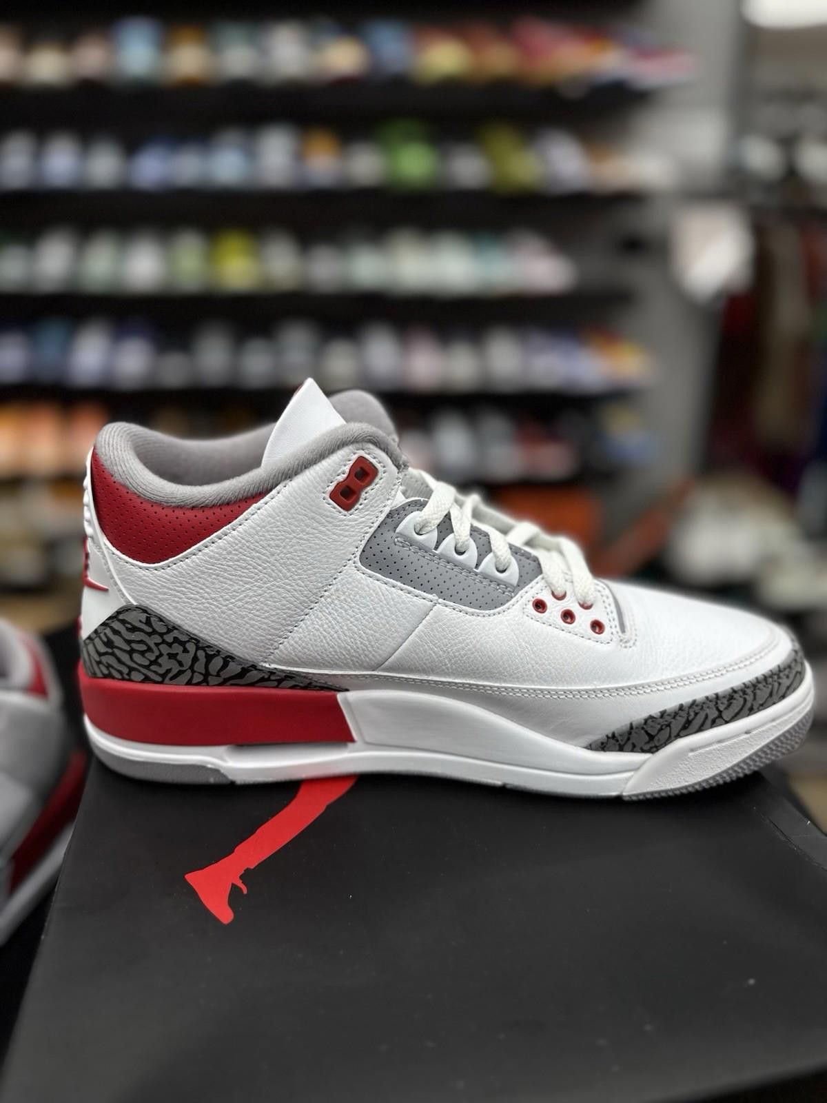 Nike Size 10.5 - Nike Air Jordan 3 Fire Red 2022 DN3707-160 OG Size US 10.5 / EU 43-44 - 8 Thumbnail