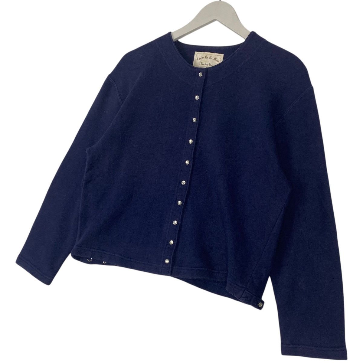 Other Vintage Comme Ca Du Mode Snap Button Cardigan NavyBlue Size US S / EU 44-46 / 1 - 2 Thumbnail