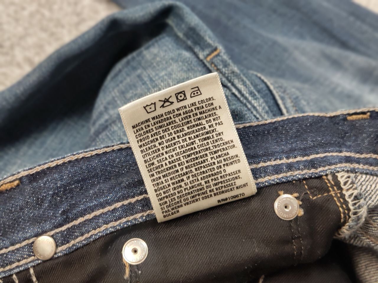 Citizens Of Humanity Vintage Citizens of Humanity by Jerome Selvedge Denim jeans Size US 29 - 25 Thumbnail