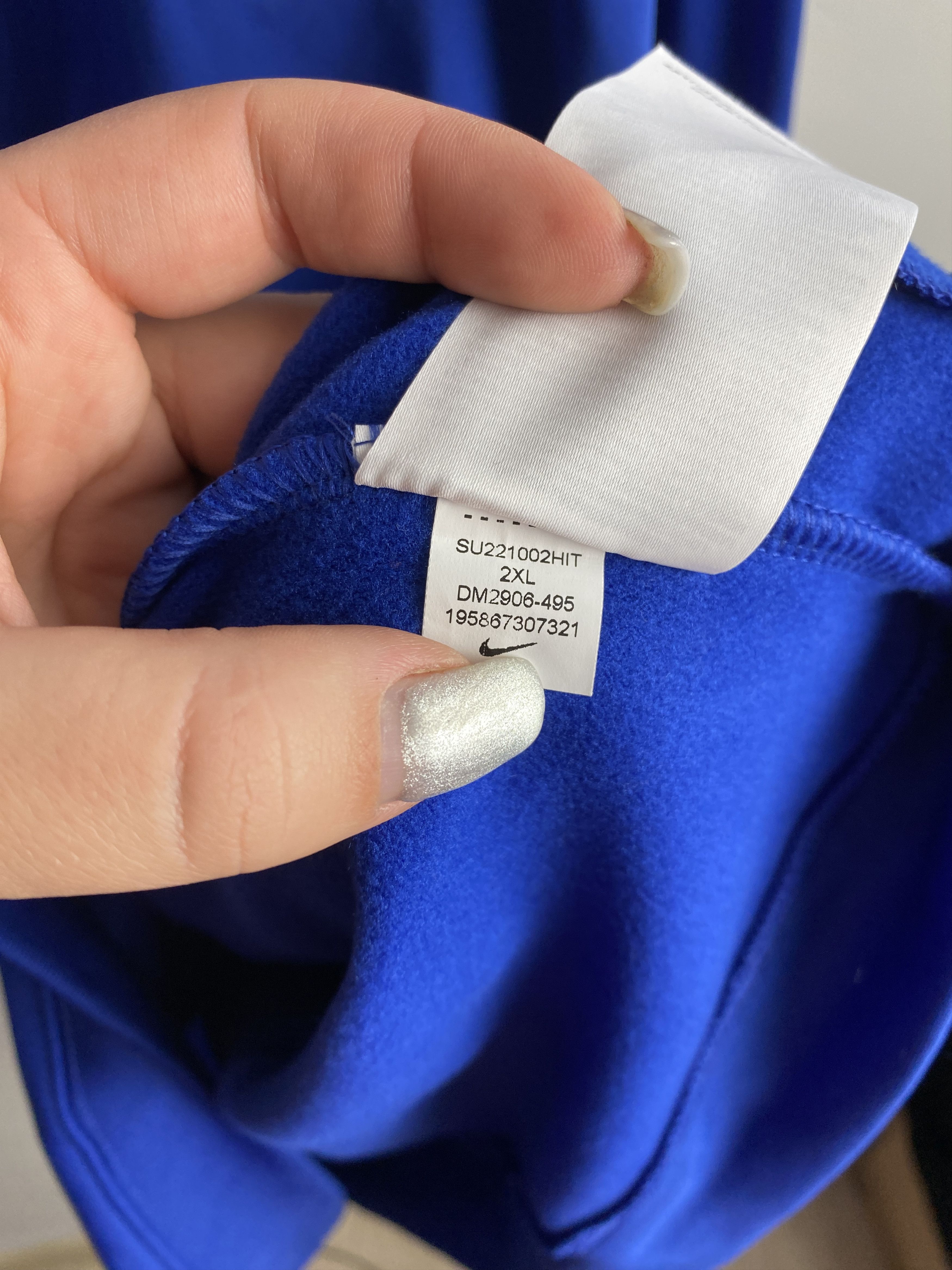 Chelsea Soccer × Nike Nike Chelsea soccer jersey sweatshirt y2k blokecore sport Size US XXL / EU 58 / 5 - 6 Thumbnail
